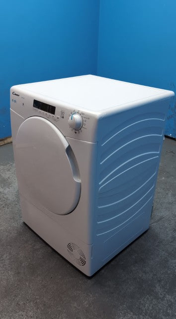 #GRC-163-002 - Candy Smart 10kg Condenser Tumble Dryer – Sensor Drying, White, G Energy Rating
