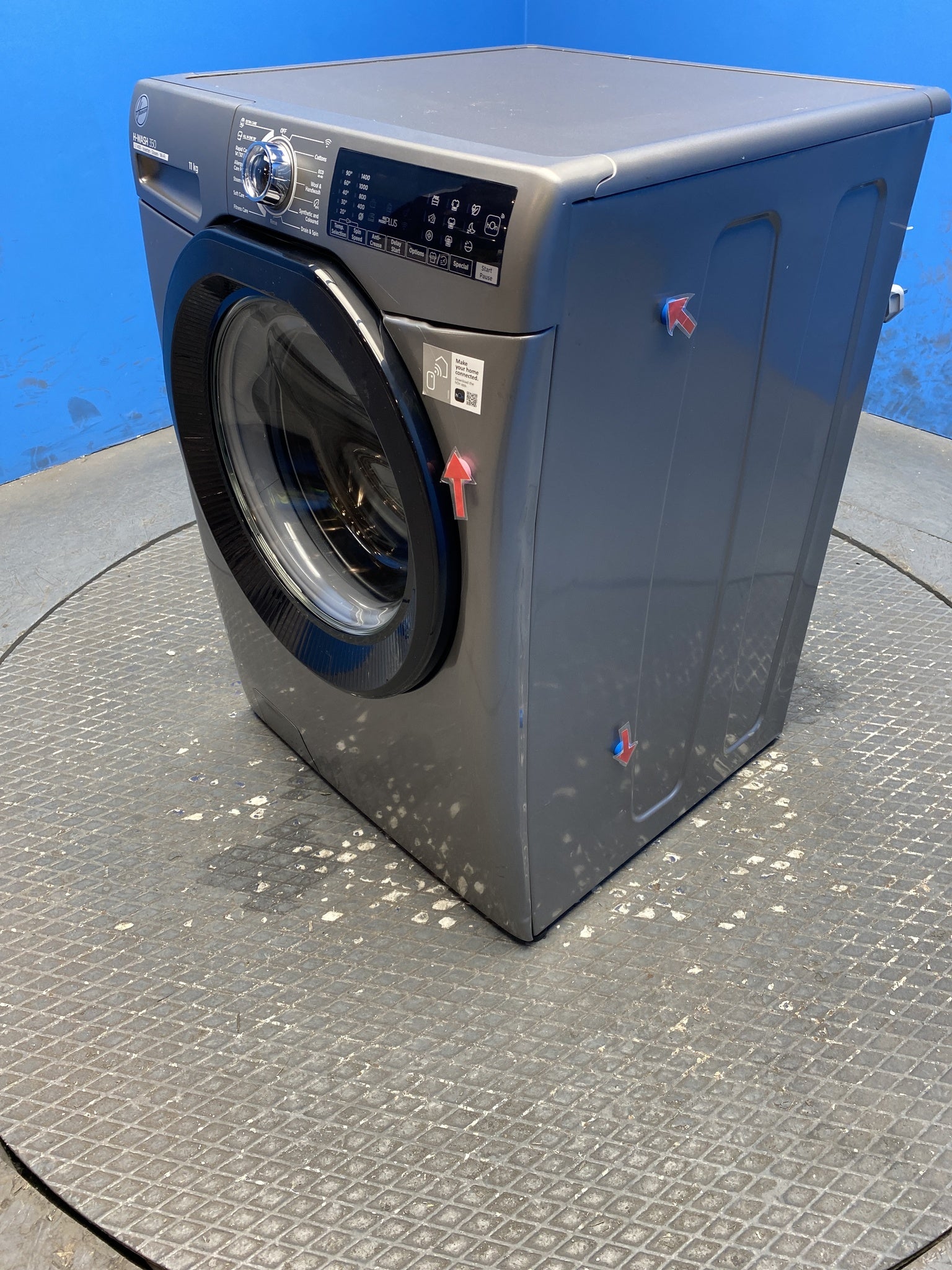 Hoover H-WASH 350 H3WPS4116TAMBR 11kg 1400rpm Washing Machine