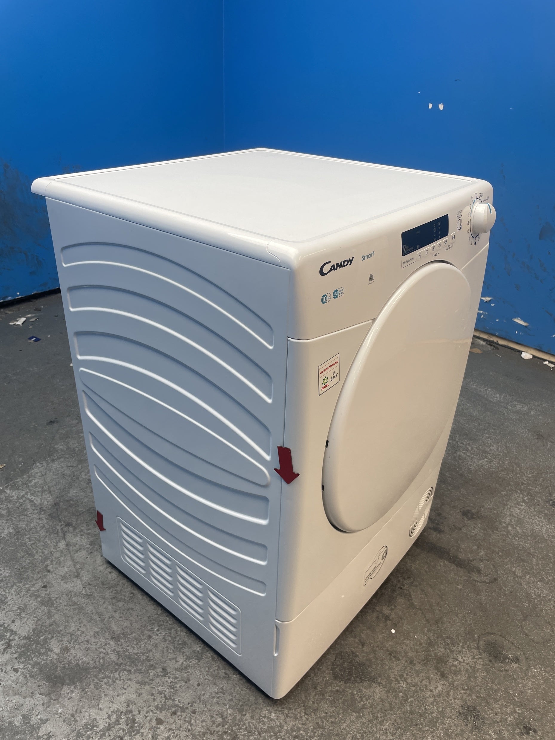 #GRC-158-551 - Candy CSE C10DF-80 10kg Capacity Condenser Tumble Dryer