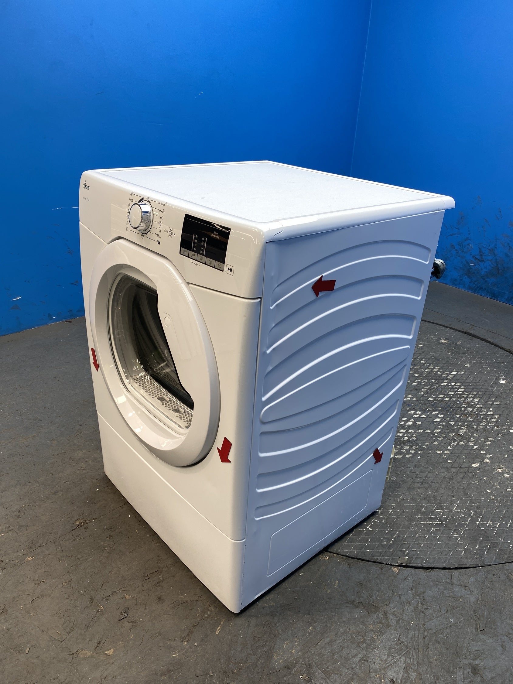 #GRC-155-753 - Hoover HLE V10DG-80 10kg Vented Tumble Dryer