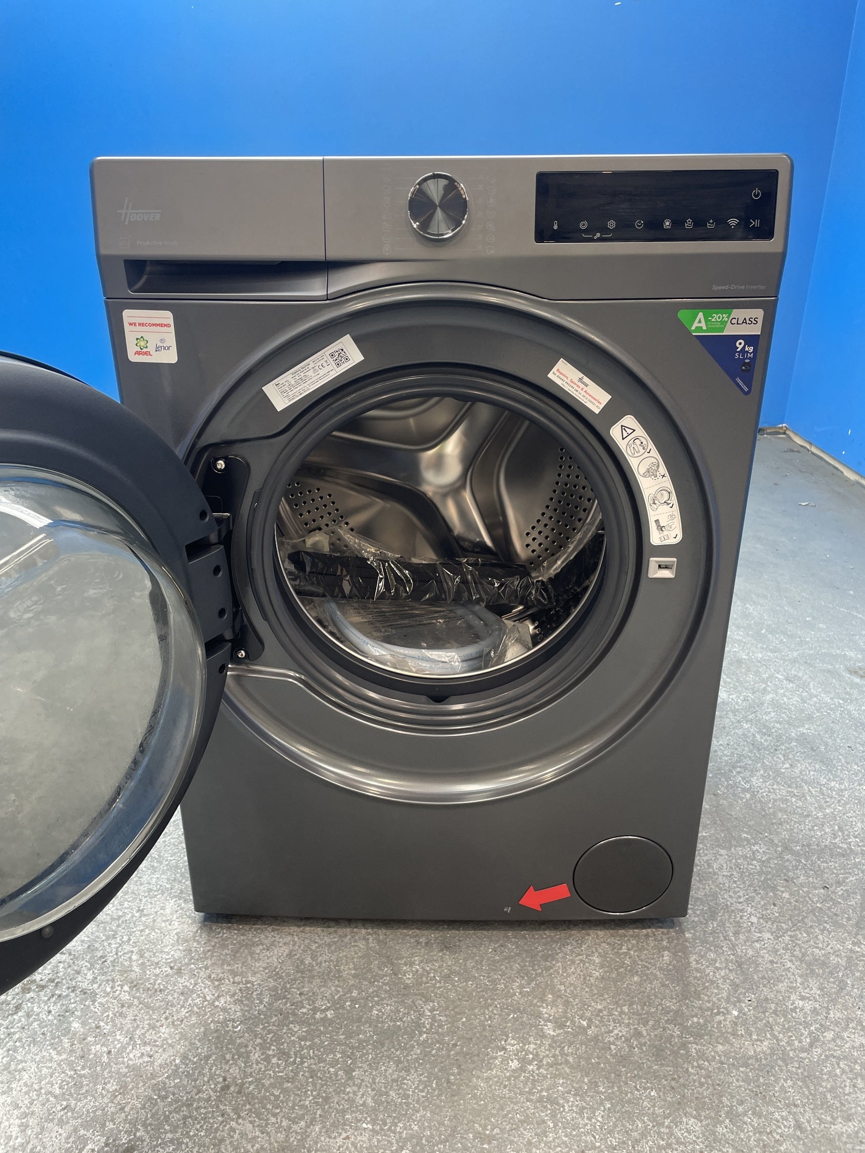 #GRC-157-299 - Hoover HBP 49SBL8G-80 Pro Wash Series 5 9kg 1400rpm Washing Machine