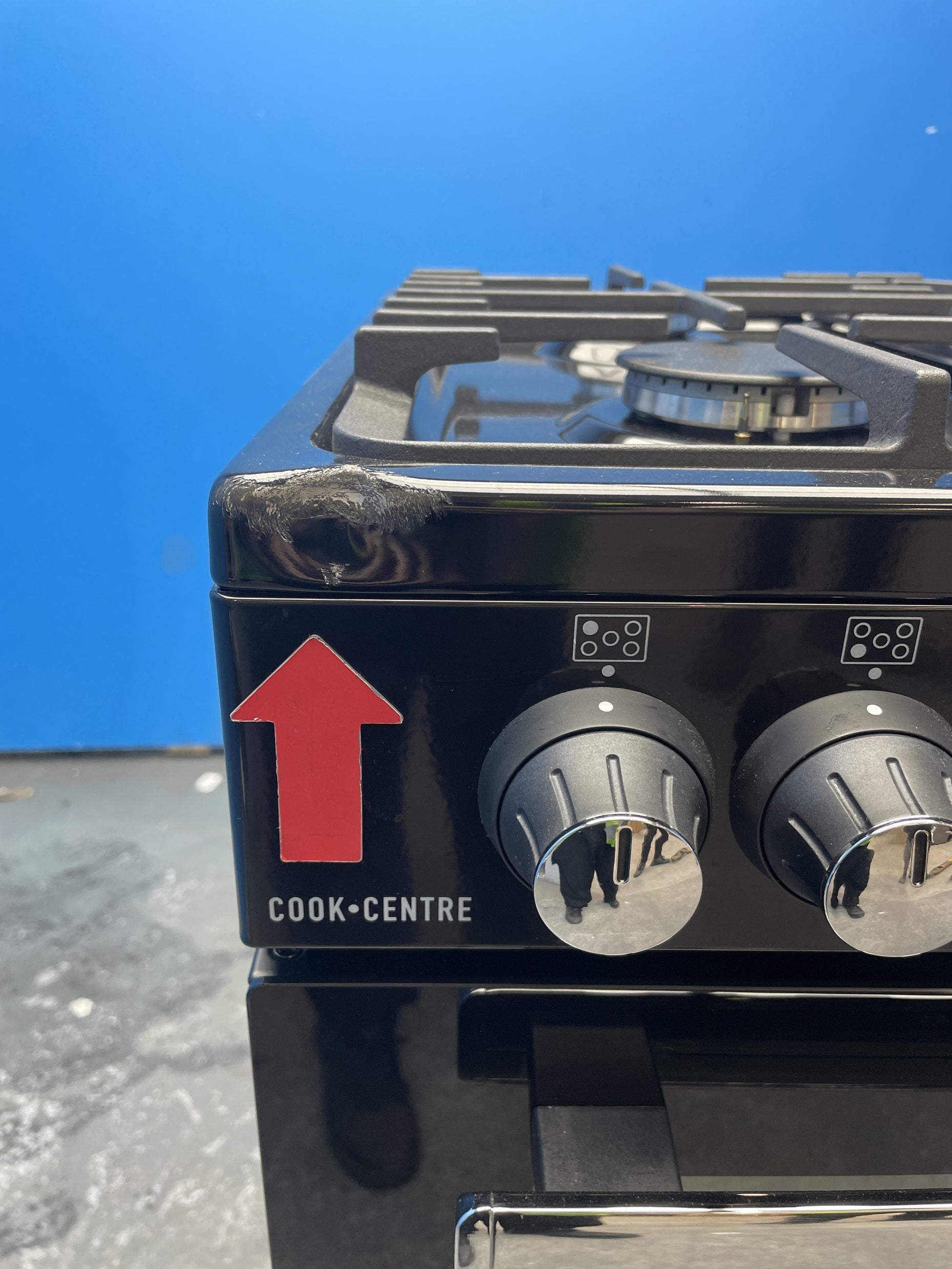 #GRC-159-448 - Belling Cookcentre 90DF 90cm Dual Fuel Range Cooker