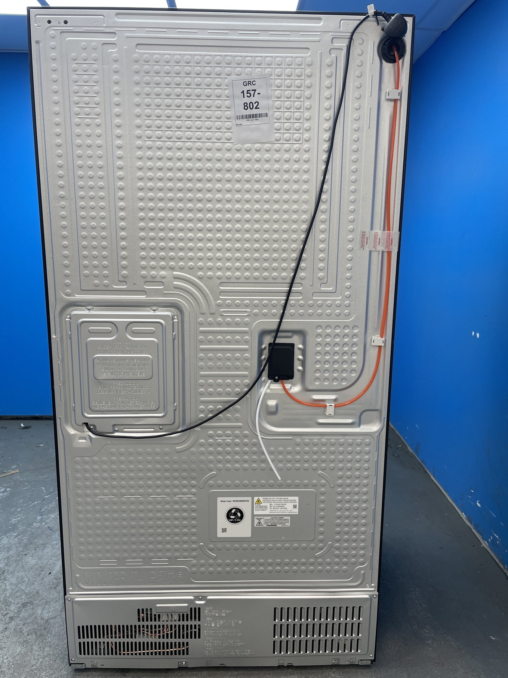 #GRC-157-802 - Samsung Series 9 Bespoke AI RF65DG960EB1 SpaceMax French Door Refrigerator