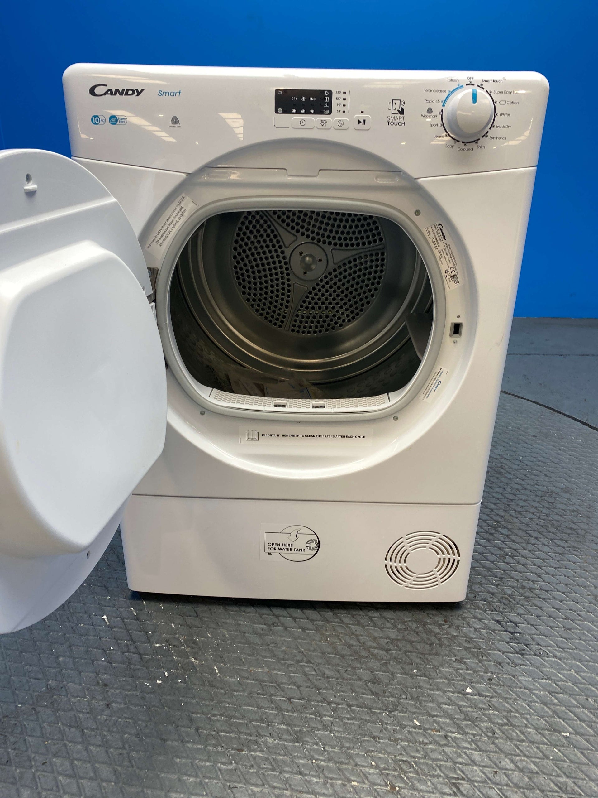 Candy CSEC10LF 10kg Condenser Tumble Dryer