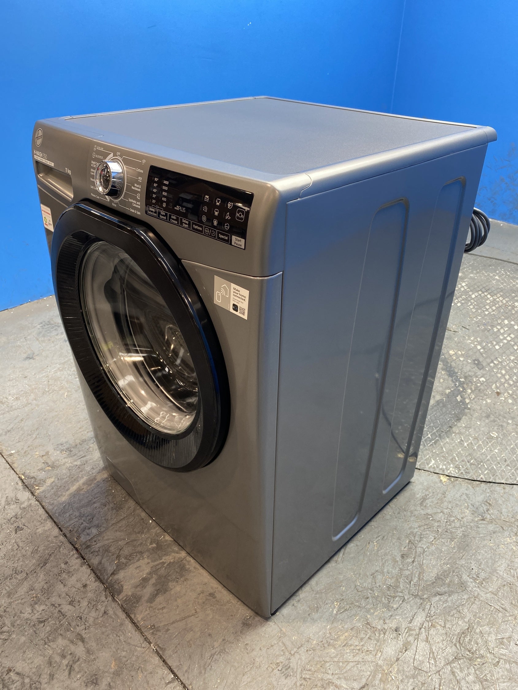 #GRC-151-806 - Hoover H-WASH 350 H3WPS4116TAMBR 11kg 1400rpm Washing Machine