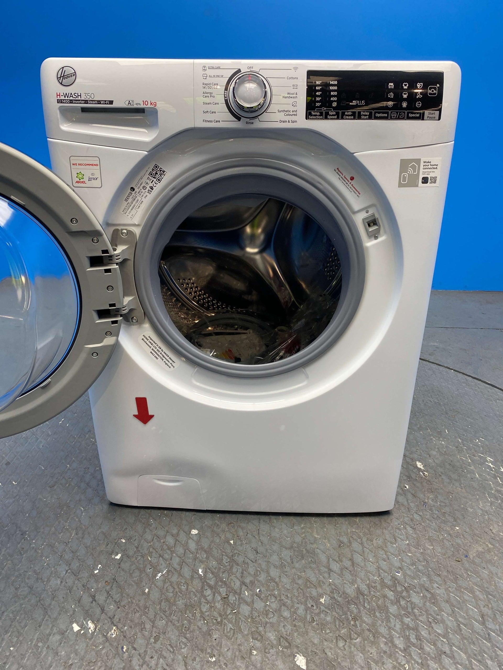 Hoover H3WPS4106TMB6 10kg 1400 Spin Washing Machine