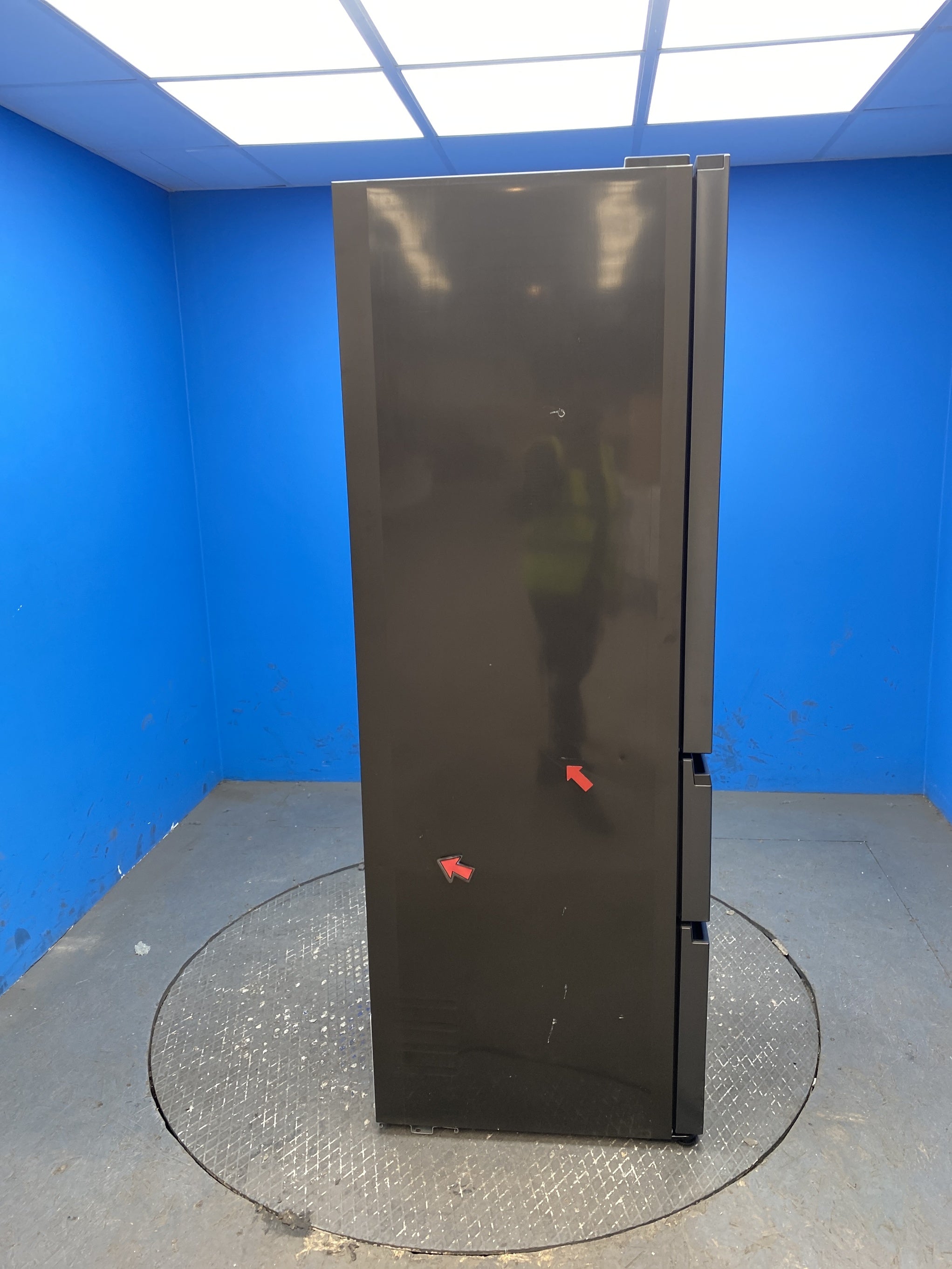 #GRC-156-817 - Haier HTW3618ENPB 3D 60 Series 3 Fridge Freezer