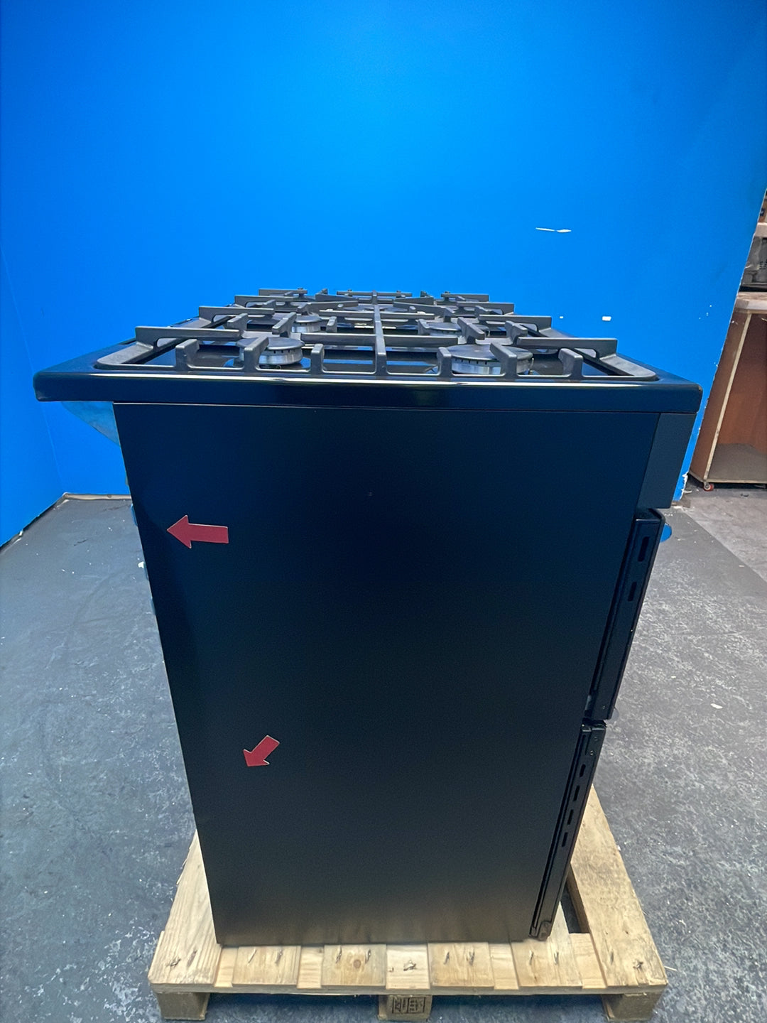 #GRC-164-342 - Belling Farmhouse 100cm Dual Fuel Range Cooker – 157L, AirFry, Grey