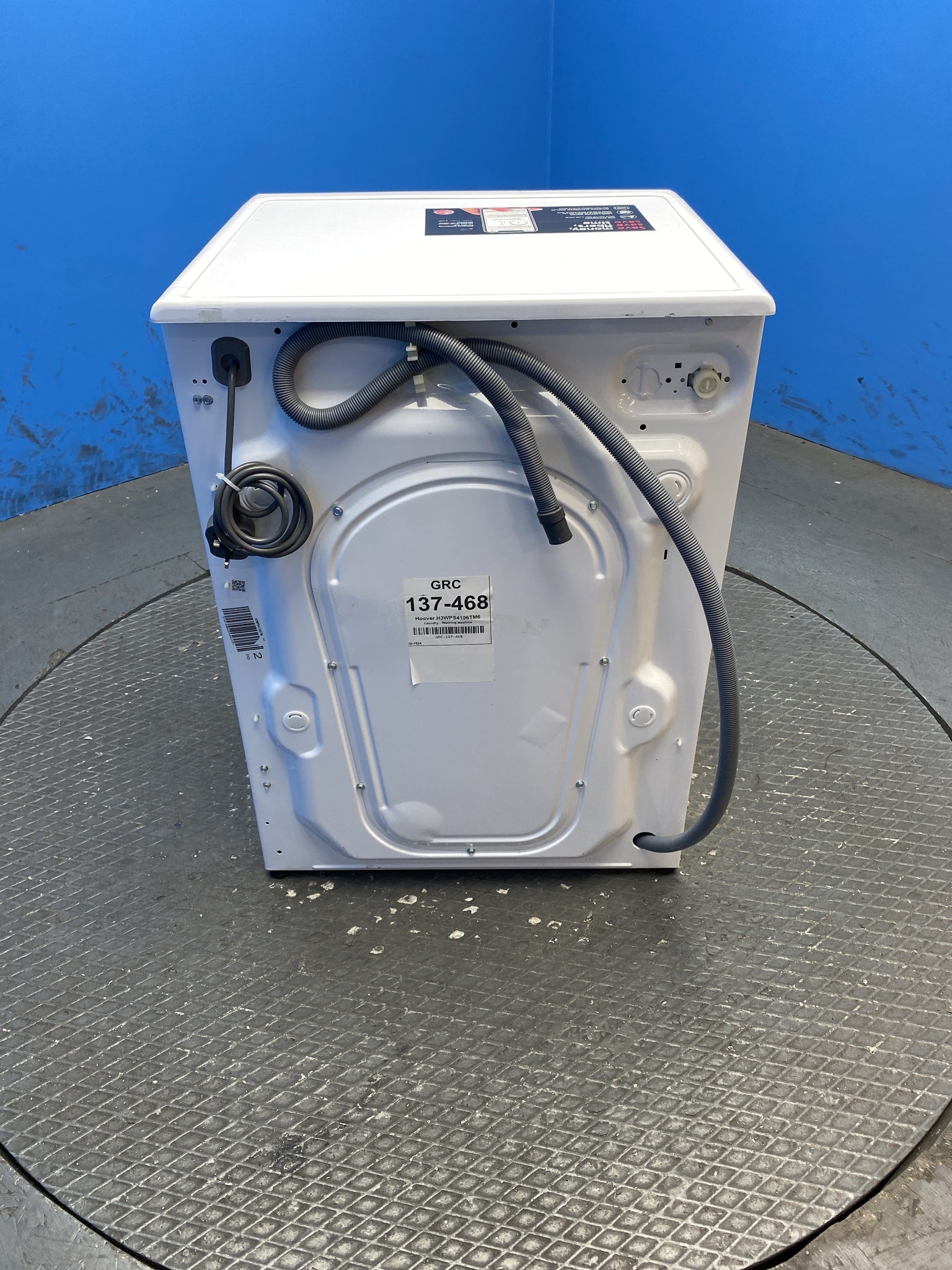 Hoover H3WPS4106TM6 10kg 1400 Spin Washing Machine