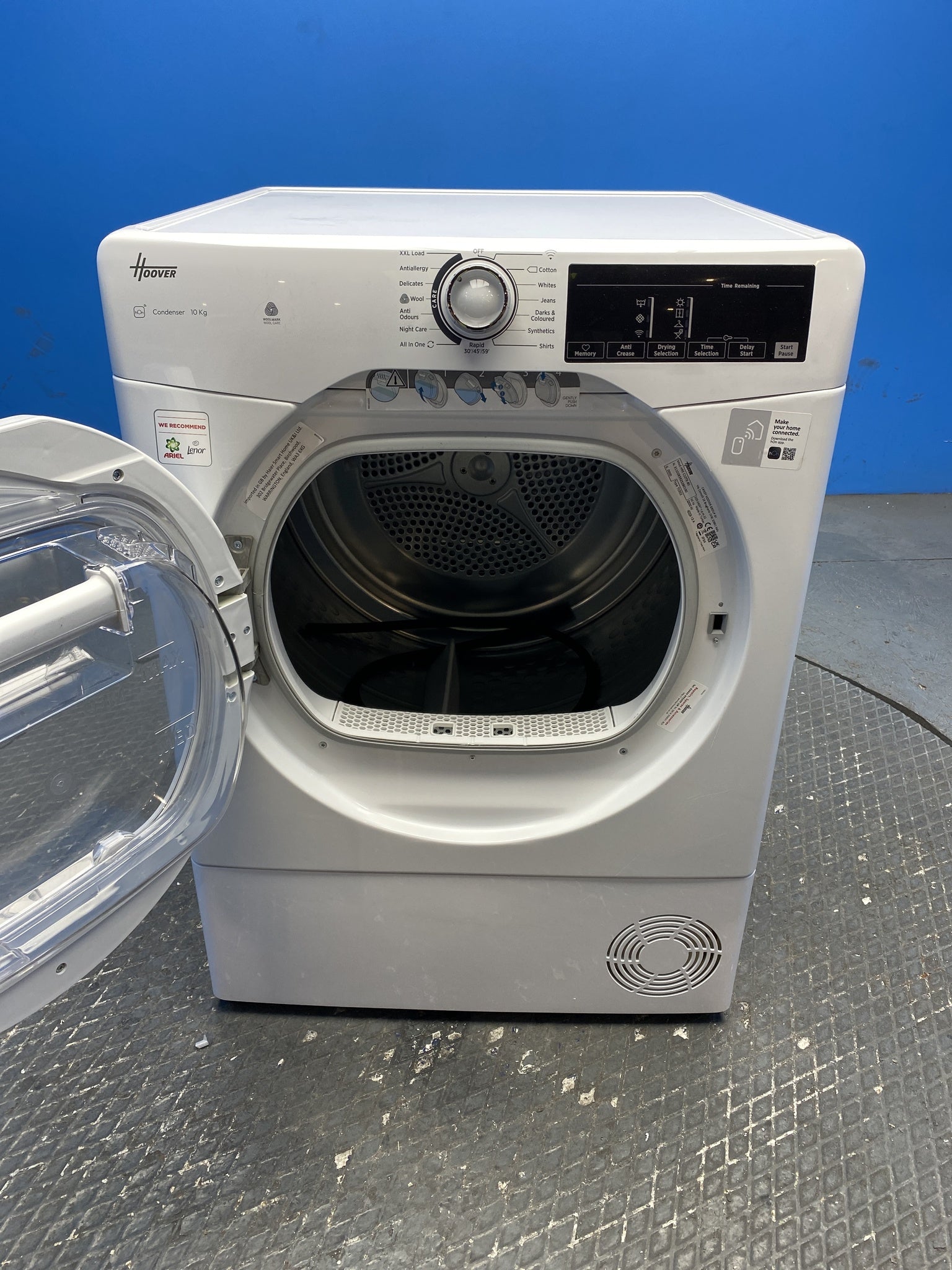 Hoover HRE C10TE-80 10kg Condenser Tumble Dryer