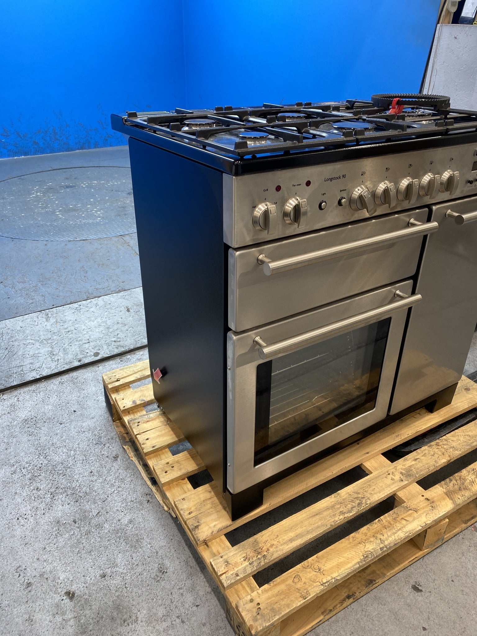 Rangemaster KCH90DFFSS/C Kitchener 90 Dual Fuel Range Cooker