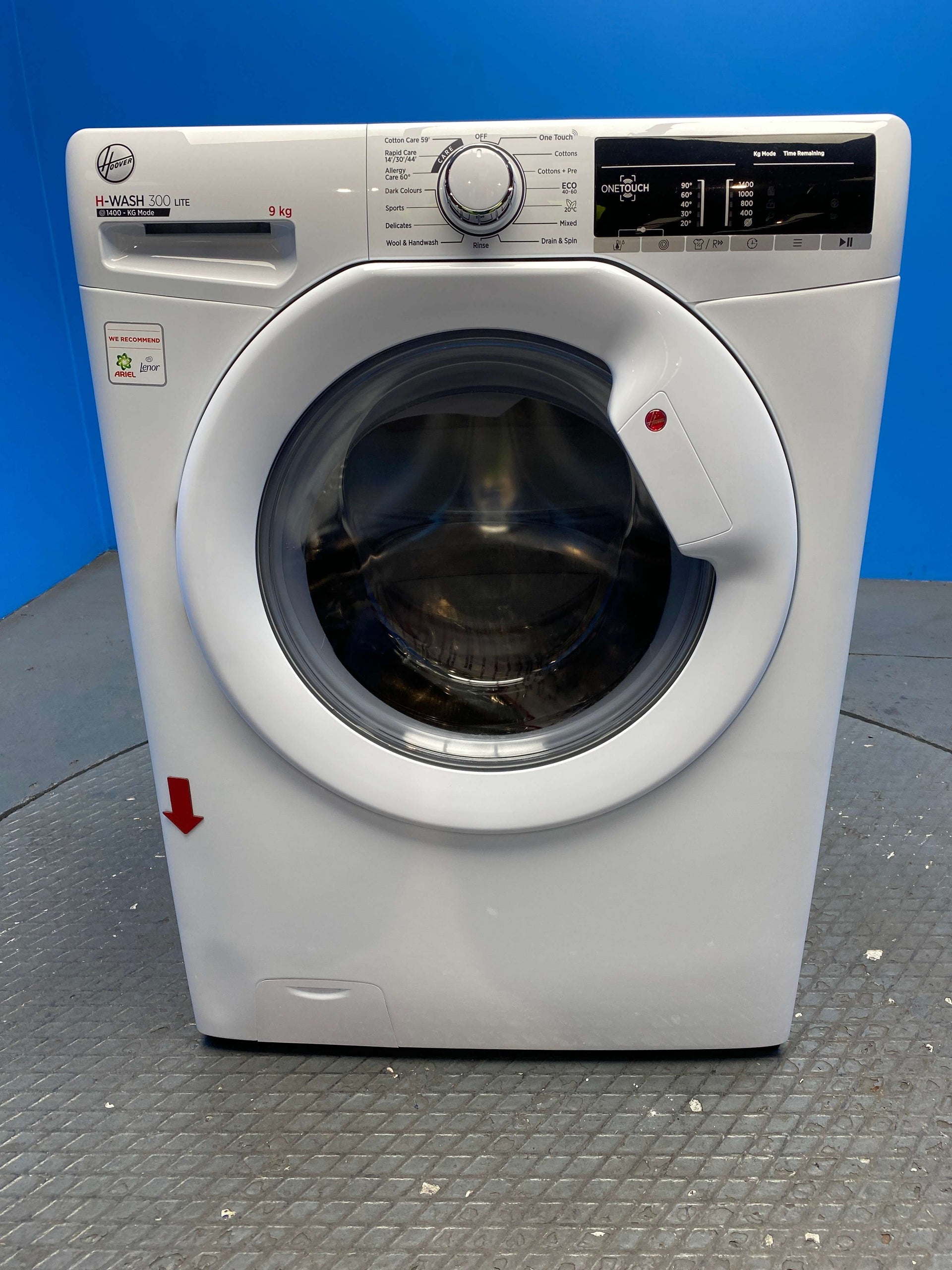 Hoover H3W49TA4 9kg 1400 Spin Washing Machine