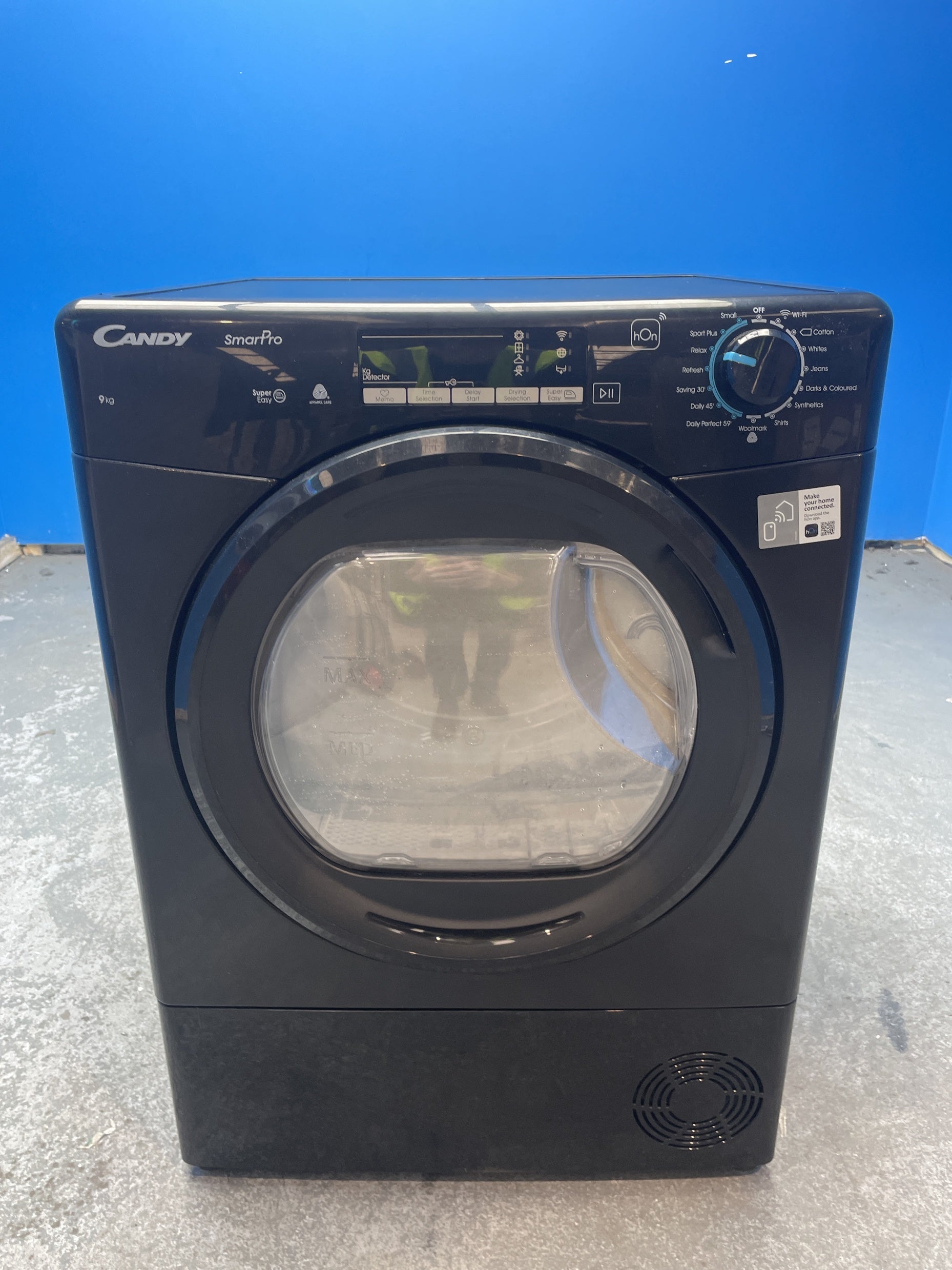 #GRC-157-334 - Candy CROE C9TBEB-80 Smart Pro 9kg Condenser Tumble Dryer
