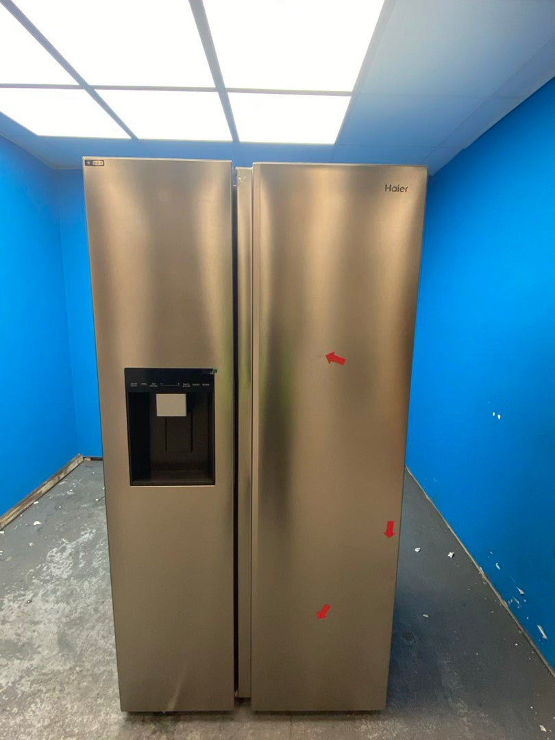 #GRC-161-787 - Haier HSW59F18DIMM Series 5 American Style Fridge Freezer