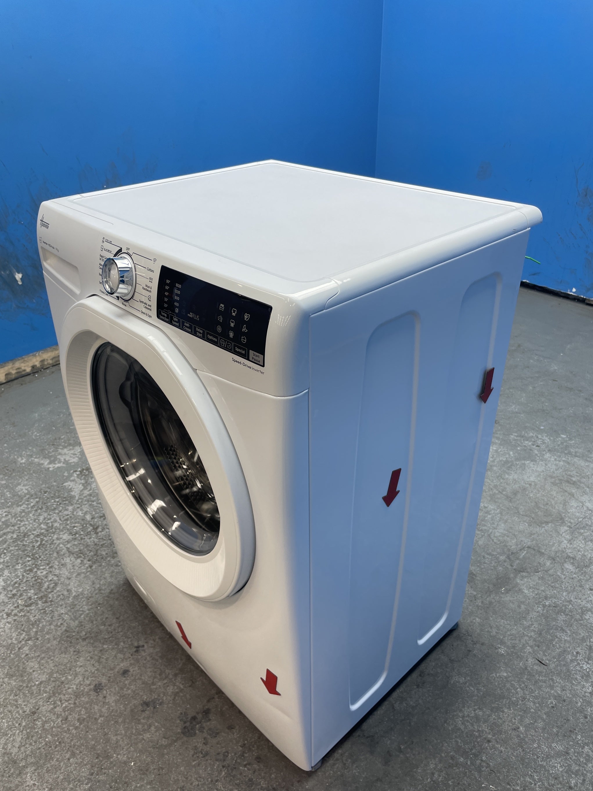 #GRC-160-271 - Hoover H-WASH 350 H3WPS 696TAM6-80 9kg 1600rpm Washing Machine