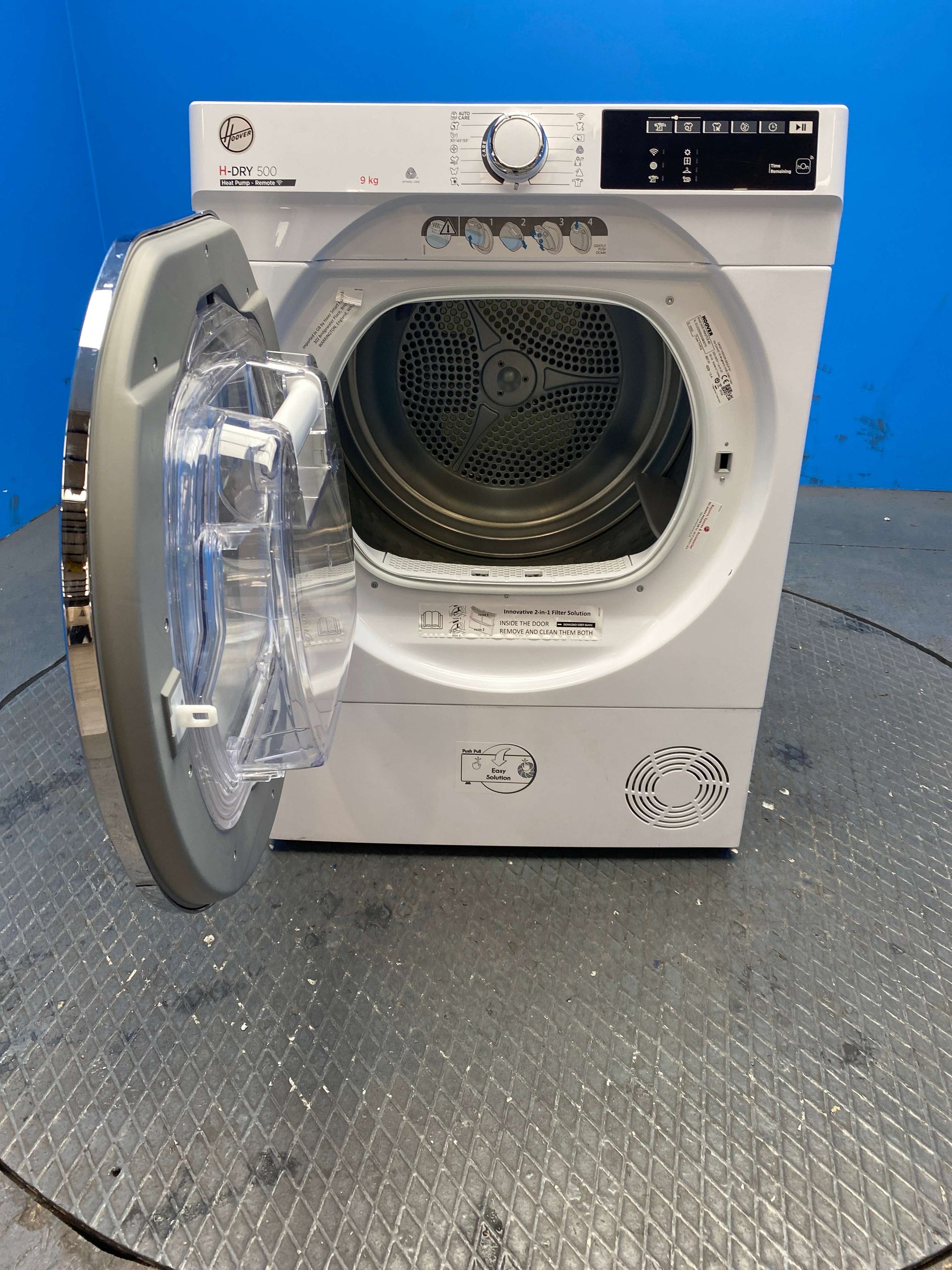 Hoover NDEH9A2TCE 9kg Heat Pump Tumble Dryer