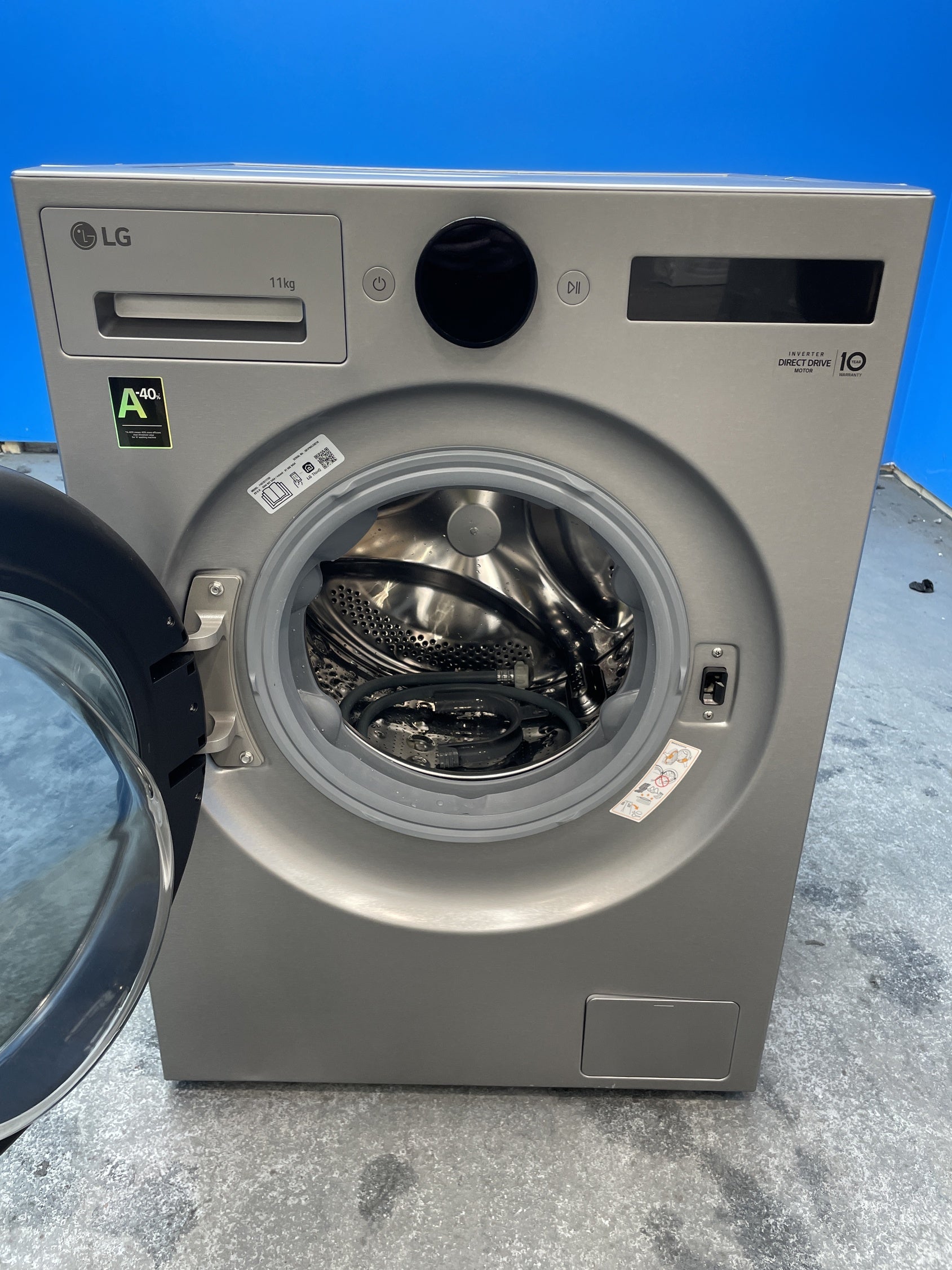 #GRC-157-833 - LG F4X7011TSB 11kg 1400rpm AI Direct Drive Washing Machine