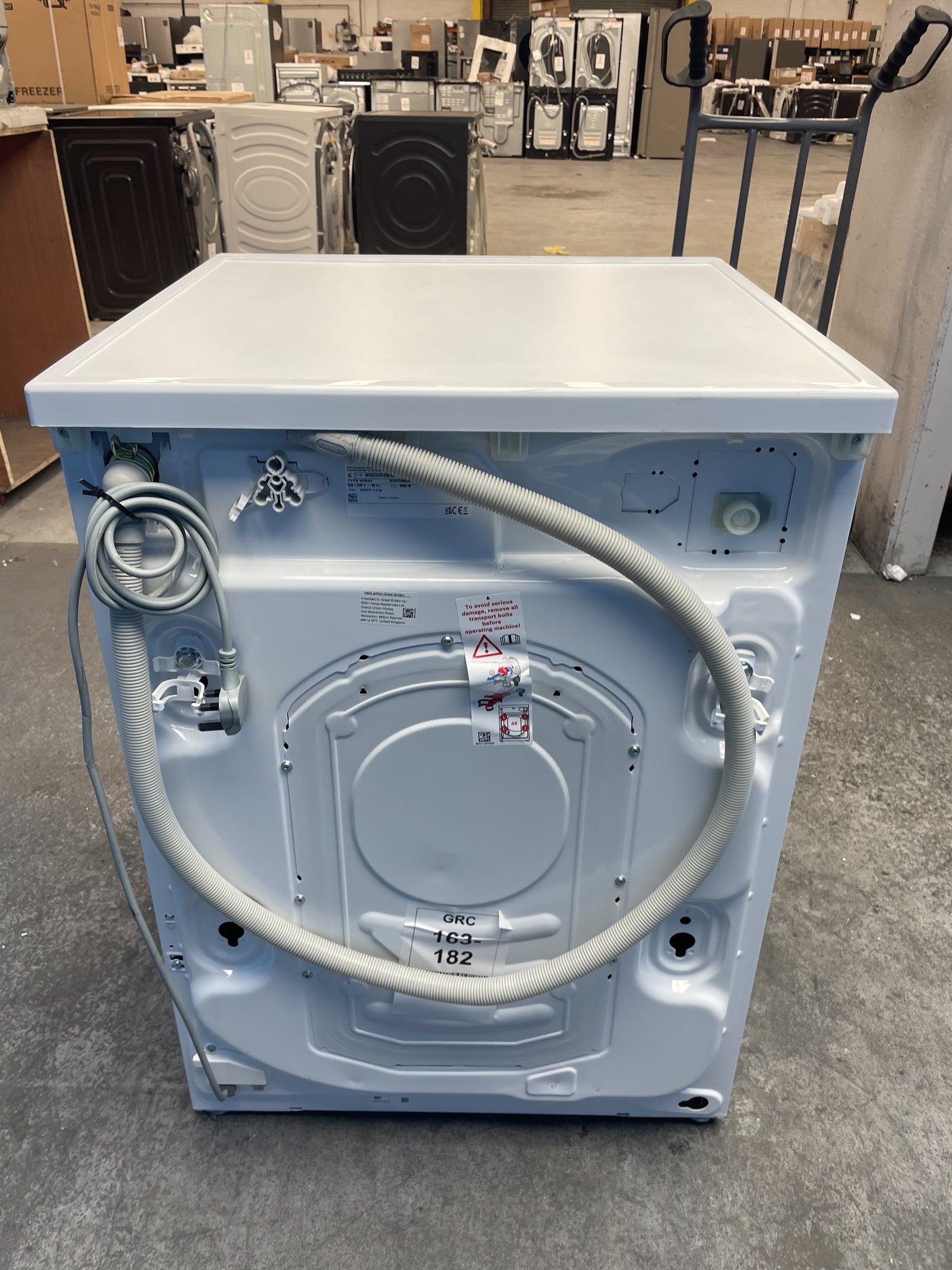 #GRC-163-182 - Bosch WGG24400GB Series 6 9kg 1400 Spin Washing Machine