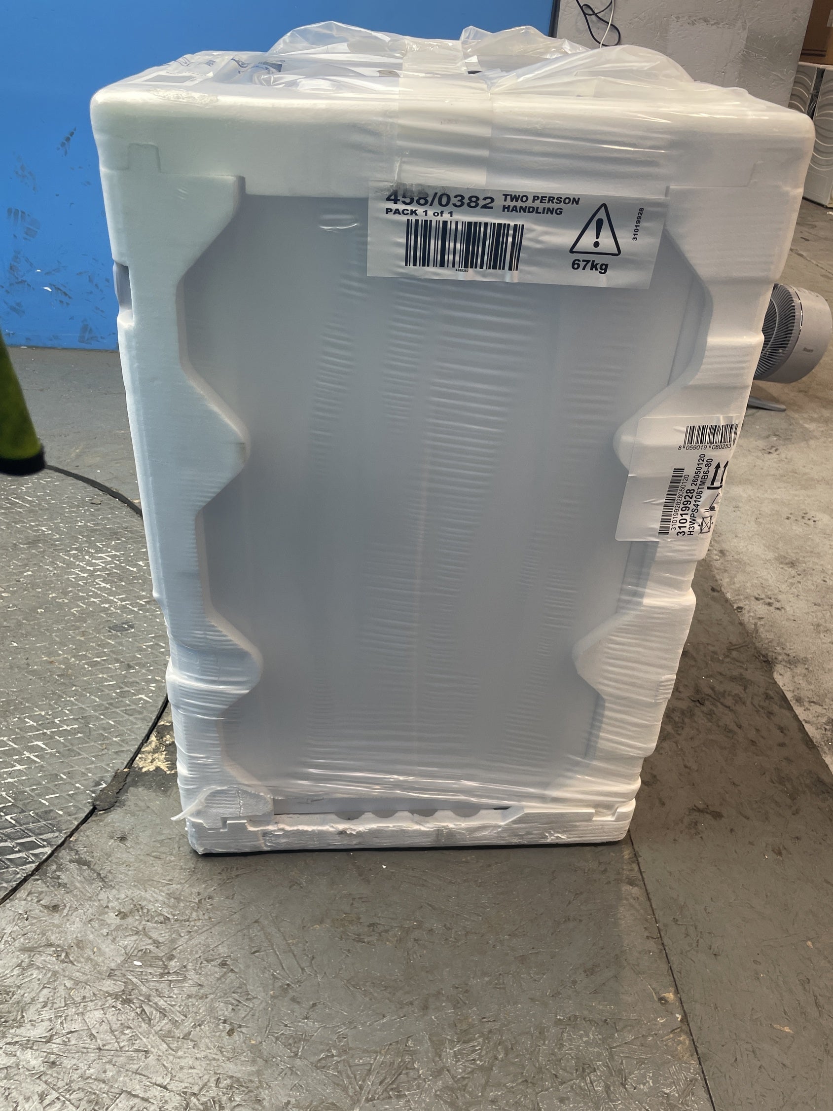 #GRC-156-062 - Hoover H3WPS4106TMB6 10kg 1400 Spin Washing Machine