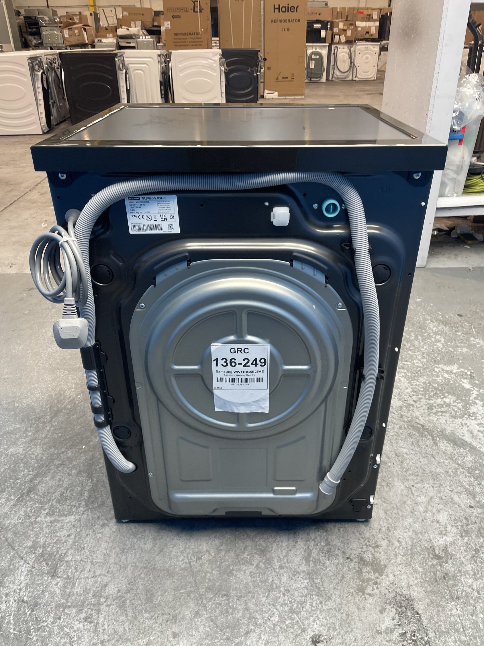 #GRC-136-249 - Samsung Series 5 WW11DG5B25ABEU 11kg 1400rpm ecobubble Washing Machine