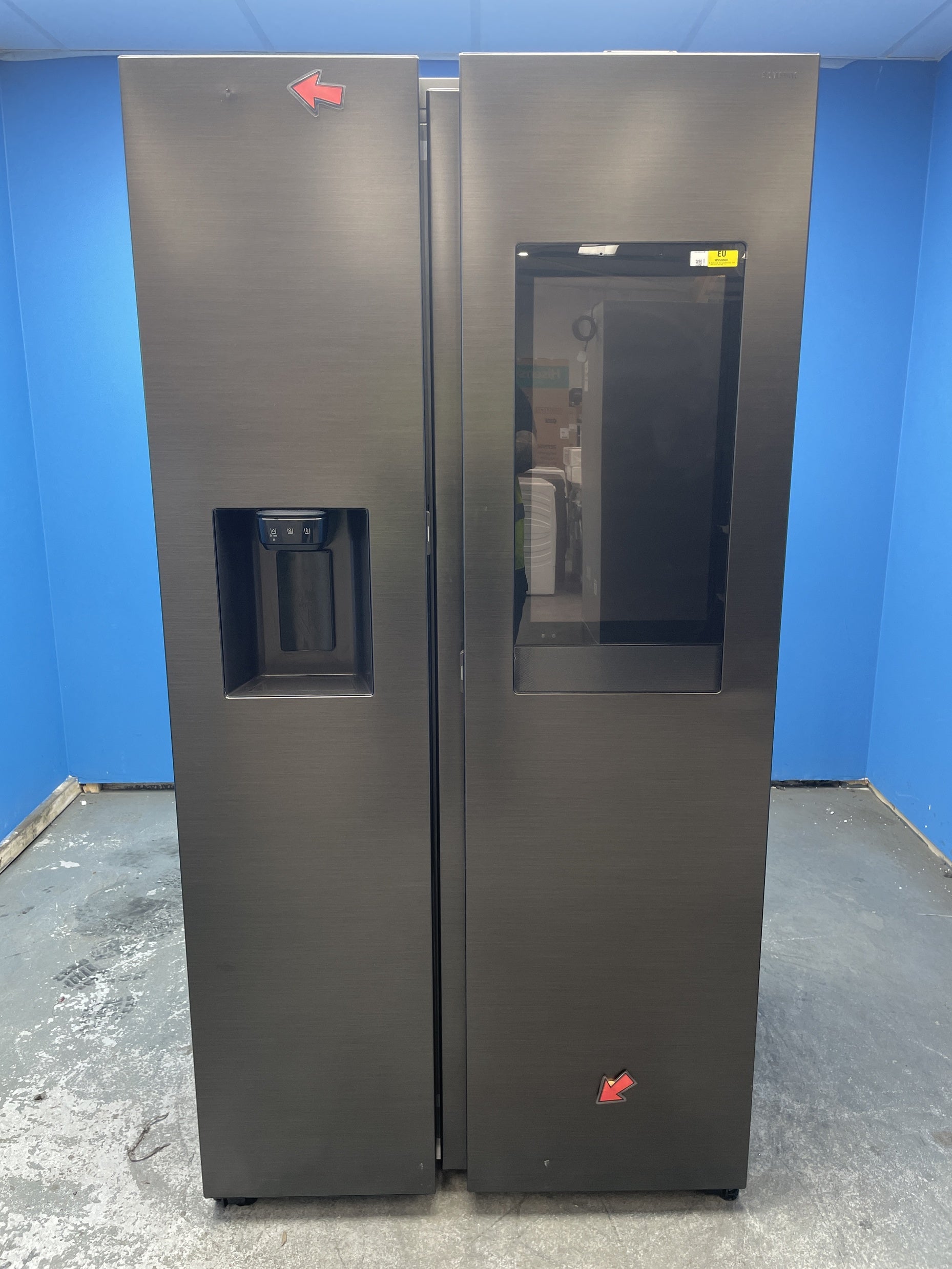 #GRC-145-382 - Samsung RS90F66BEFEU Family Hub American Fridge Freezer