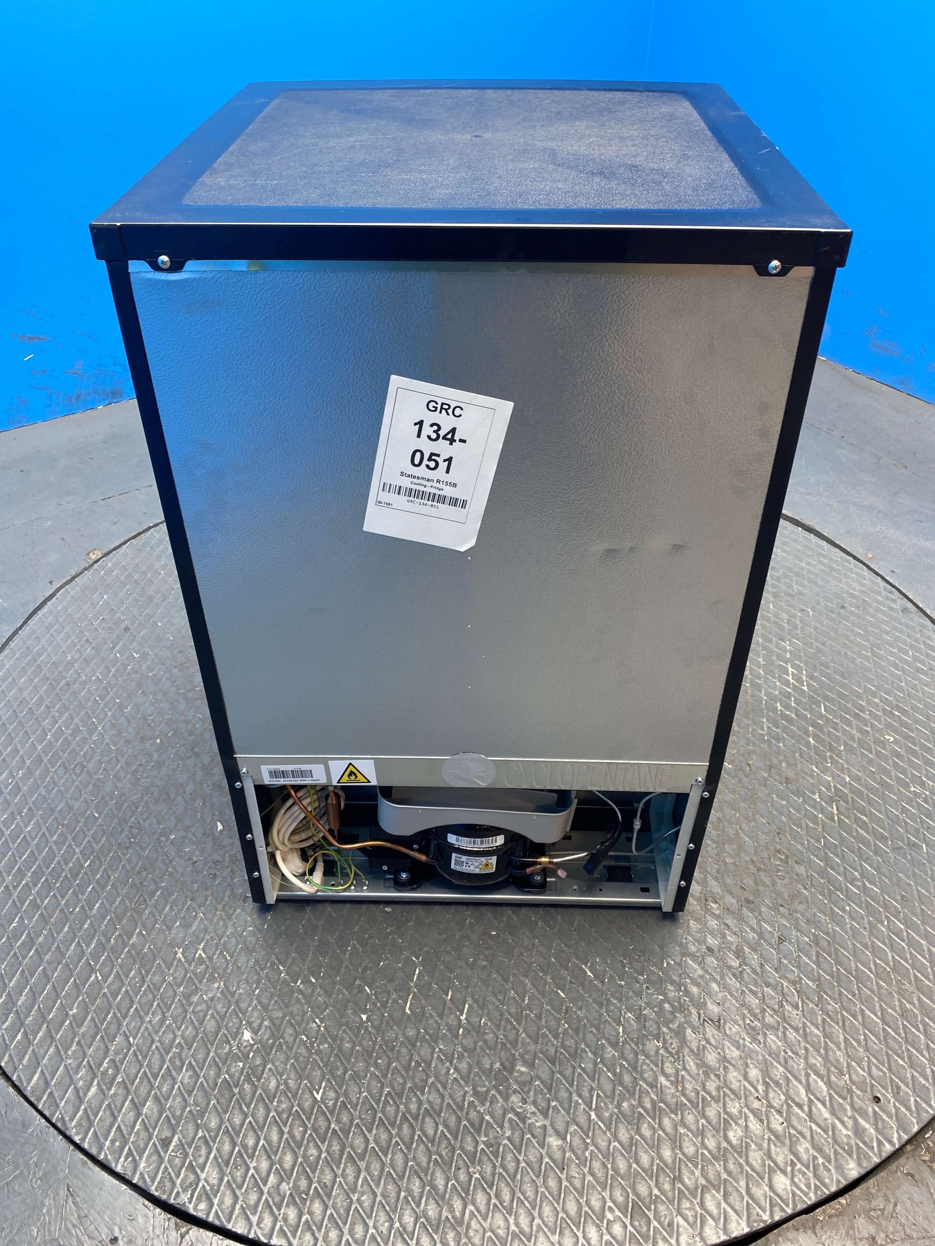 Statesman R155B 55cm 113 Litre Under Counter Fridge