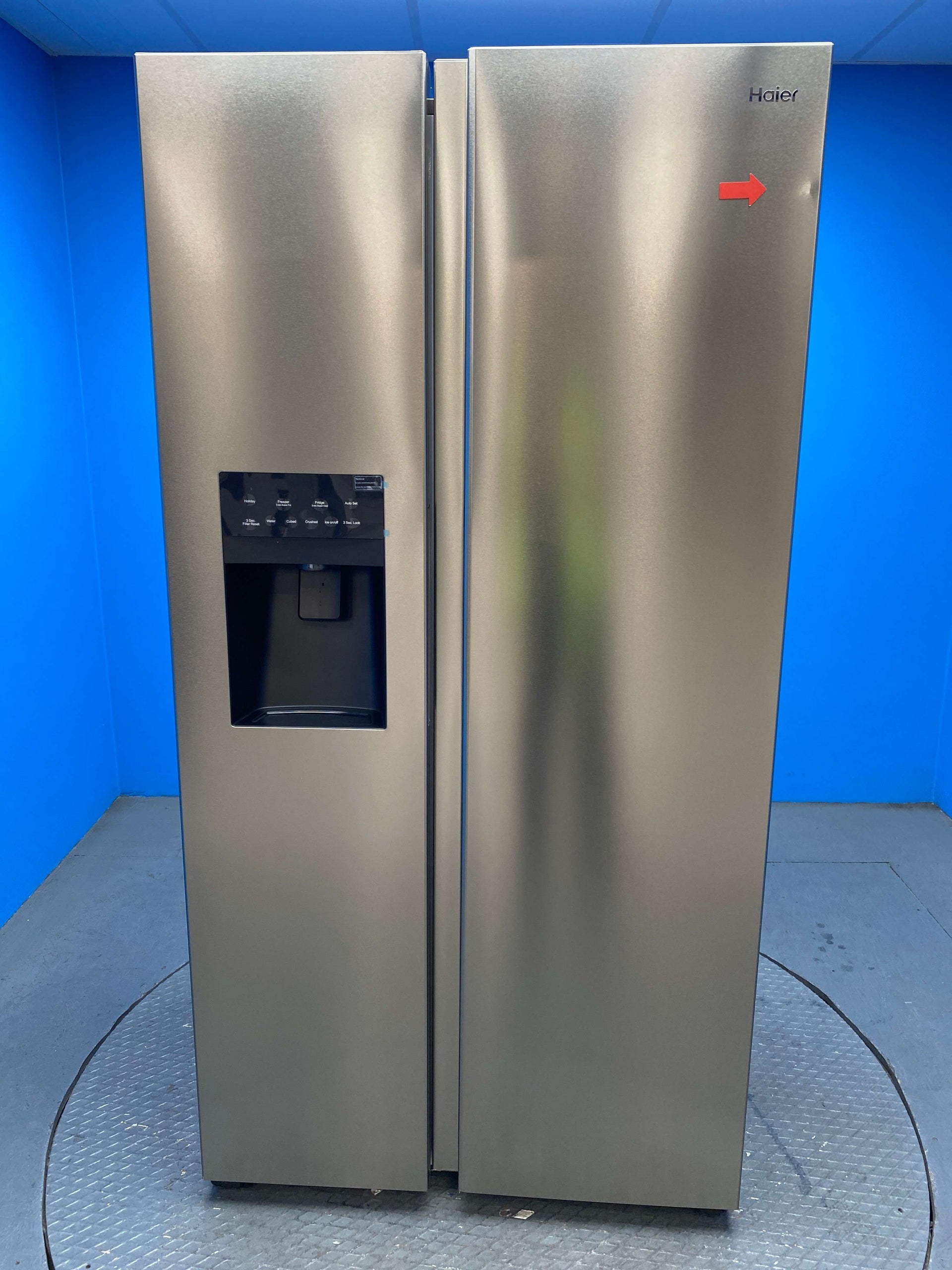 Haier HSR5918DIMP American Style Series 5 511 Litre Fridge Freezer