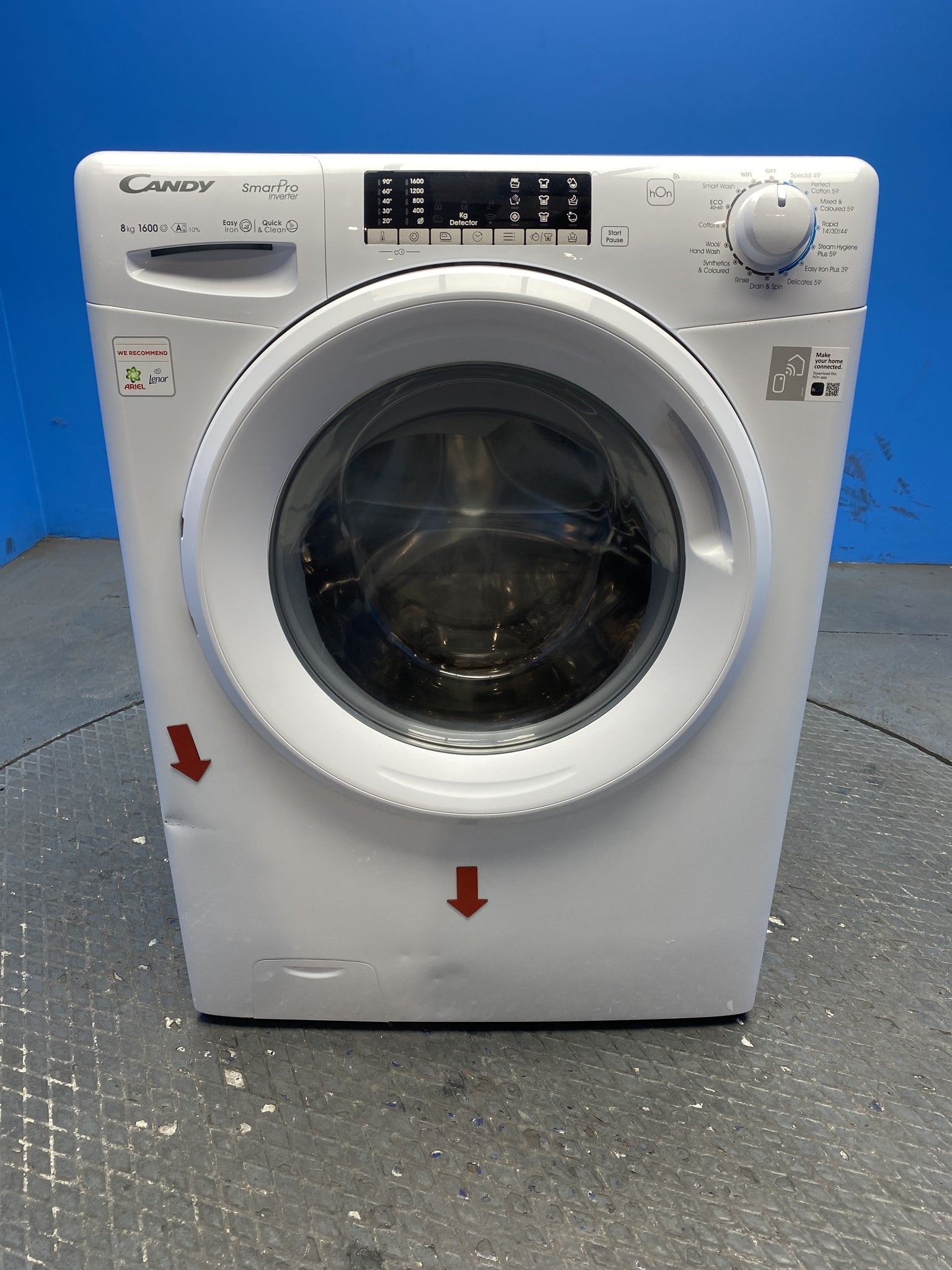 Candy CSO696TWM6 Smart Pro 9kg 1600 Spin Washing Machine