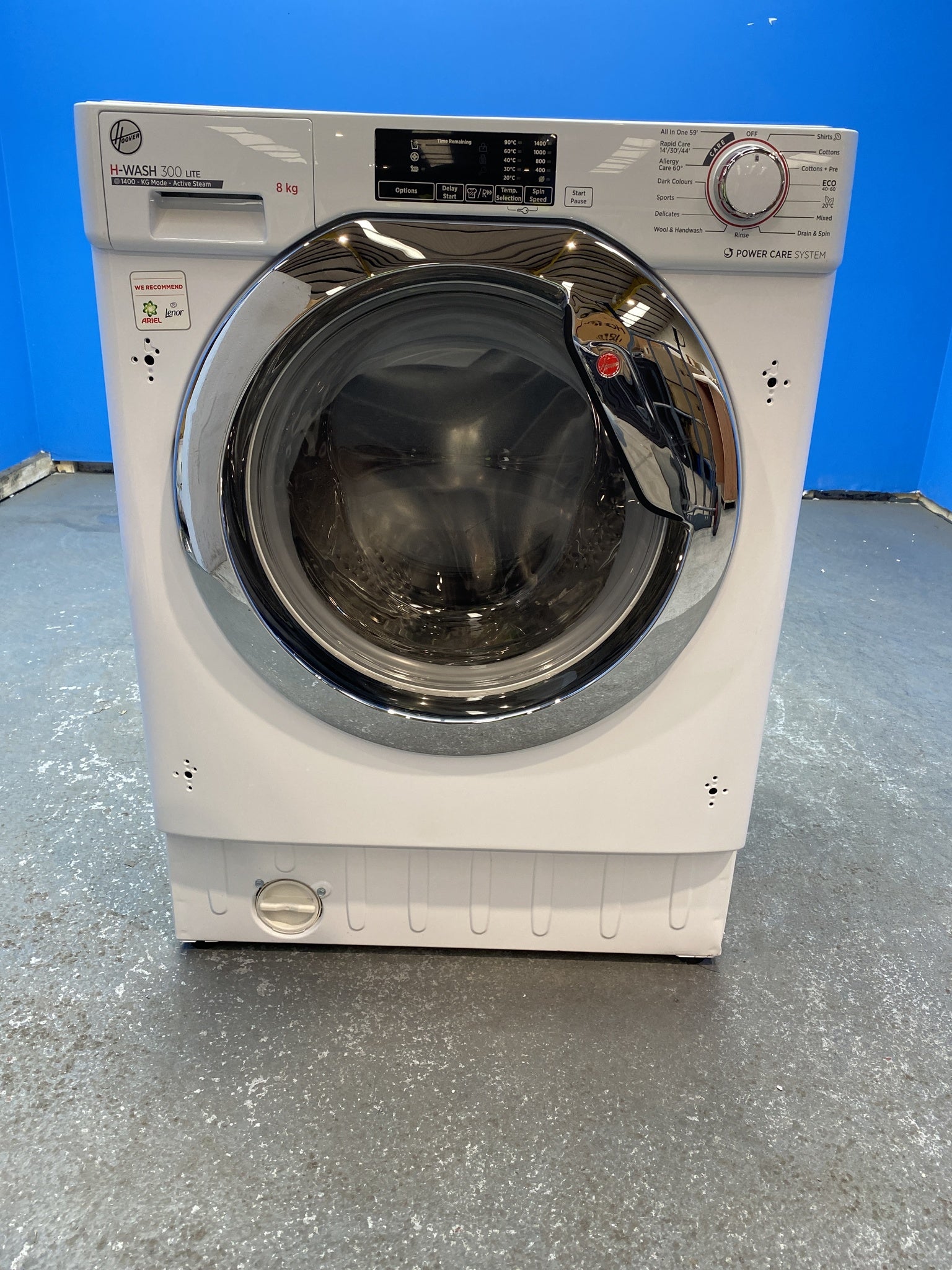 Hoover HBWS48D1ACE Built In 8kg 1400 Spin Washing Machine