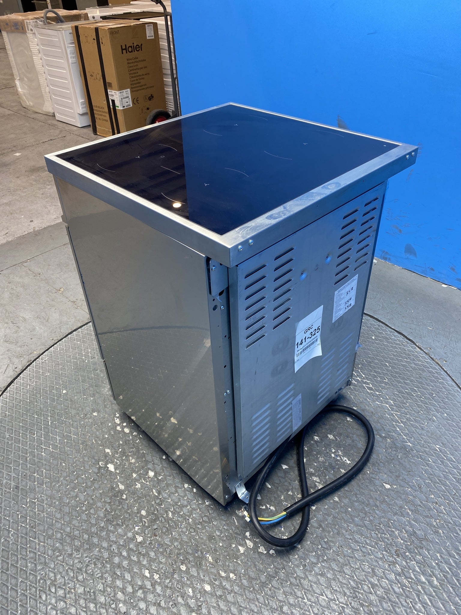 Bertazzoni 60cm Induction Range Cooker – Stainless Steel