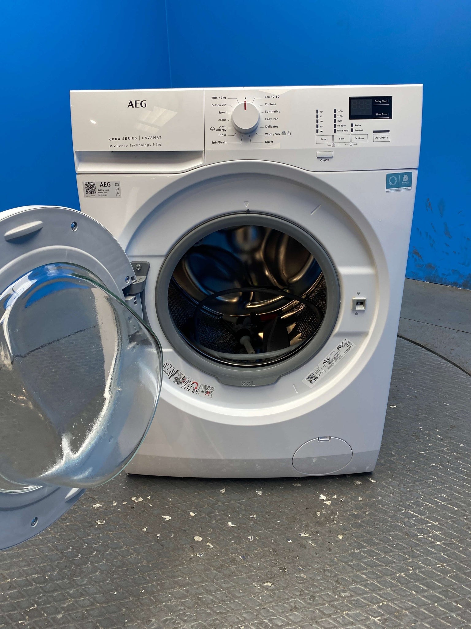 AEG 9kg 1400 Spin Washing Machine with ProSense