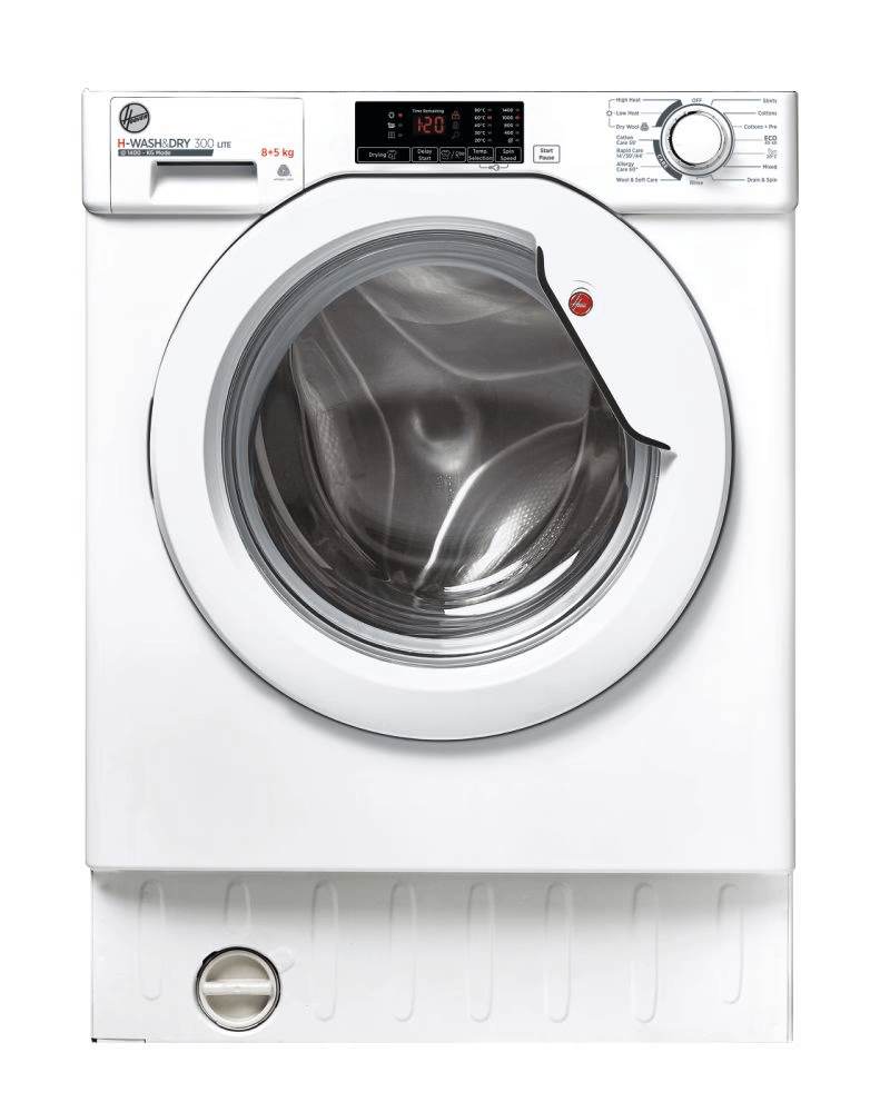 Hoover HBD485D1E Integrated 8kg / 5kg 1400 Spin Washer Dryer - Renew 2 U