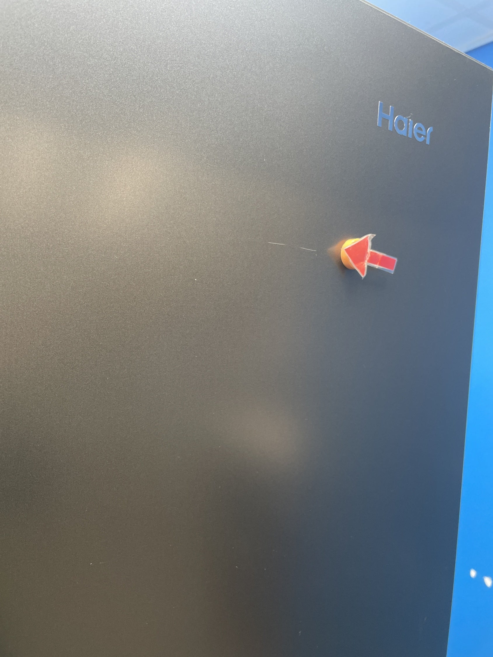 Haier HSW79F18DIPT 601L No Frost American Fridge Freezer