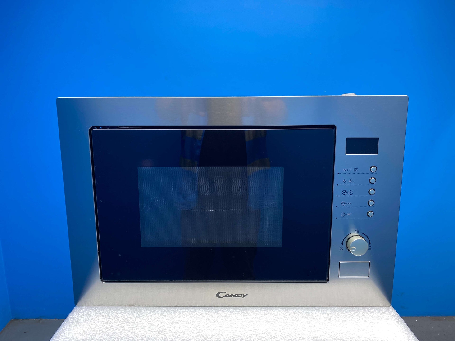 Candy MIC25GDFX Frameless Built-in 25 Litre Combi Microwave