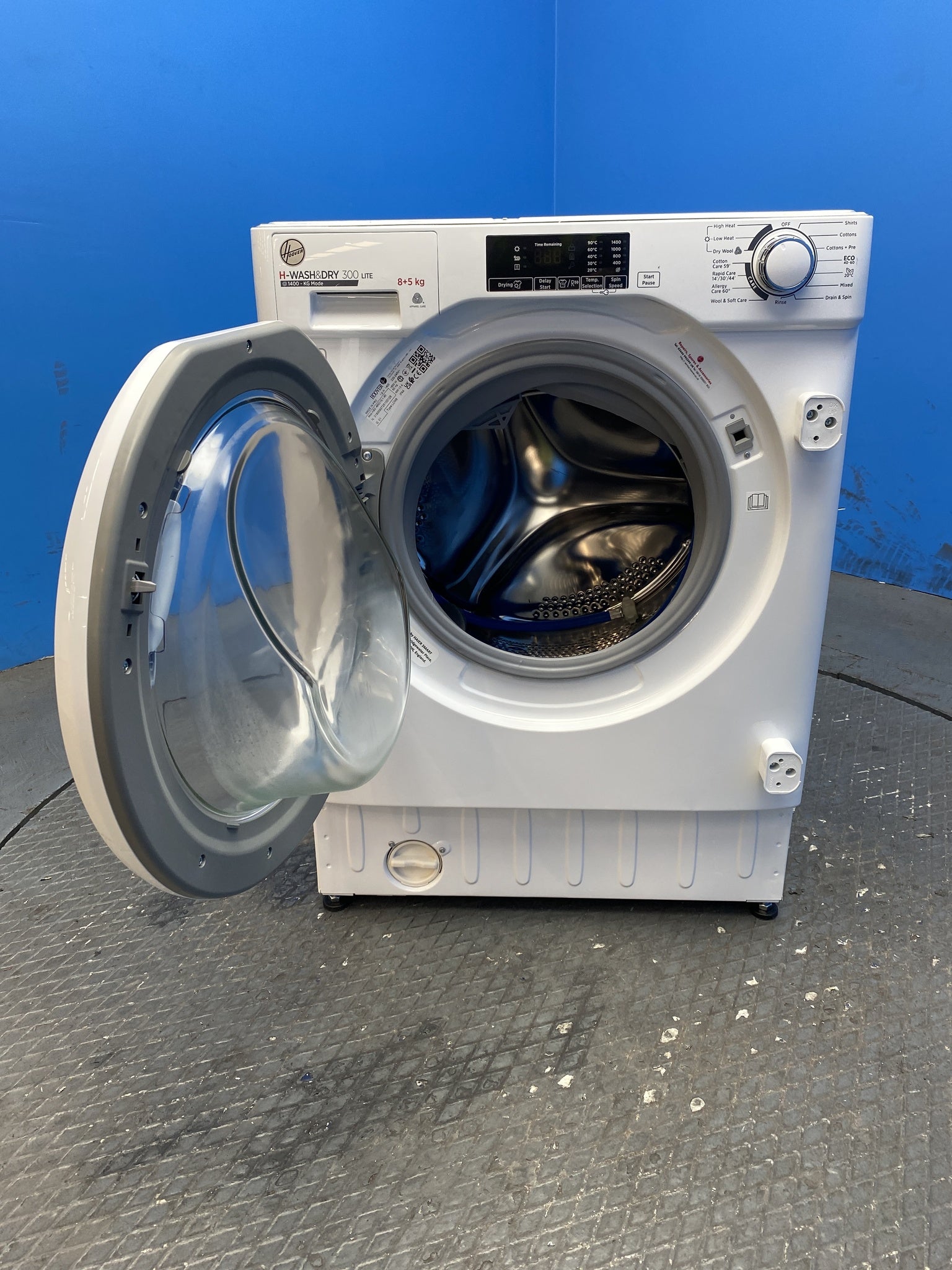 Hoover HBD485D1E Integrated 8kg / 5kg 1400 Spin Washer Dryer
