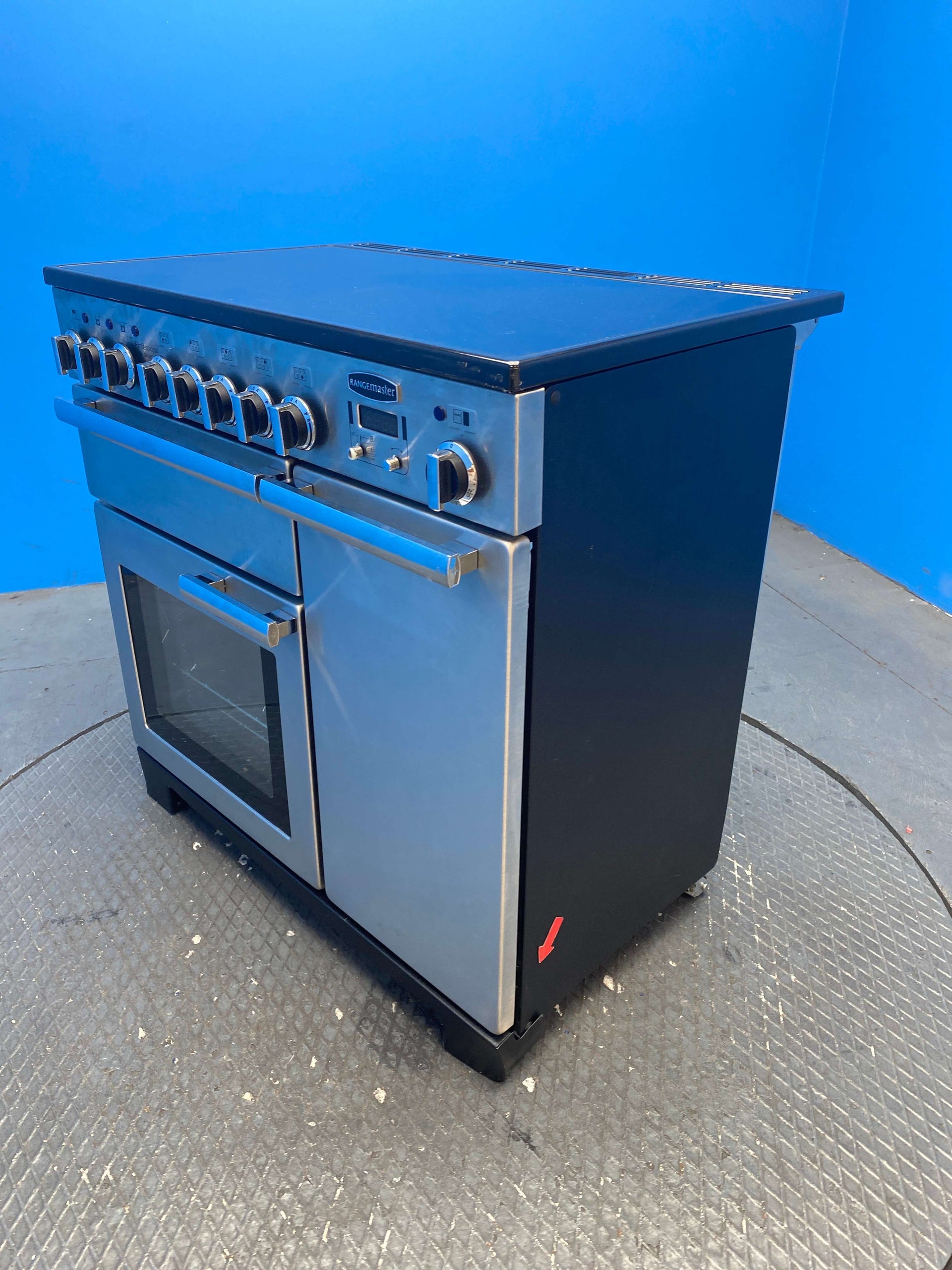 Rangemaster PDL90EISS/C Professional Deluxe 90cm Induction Range Cooker