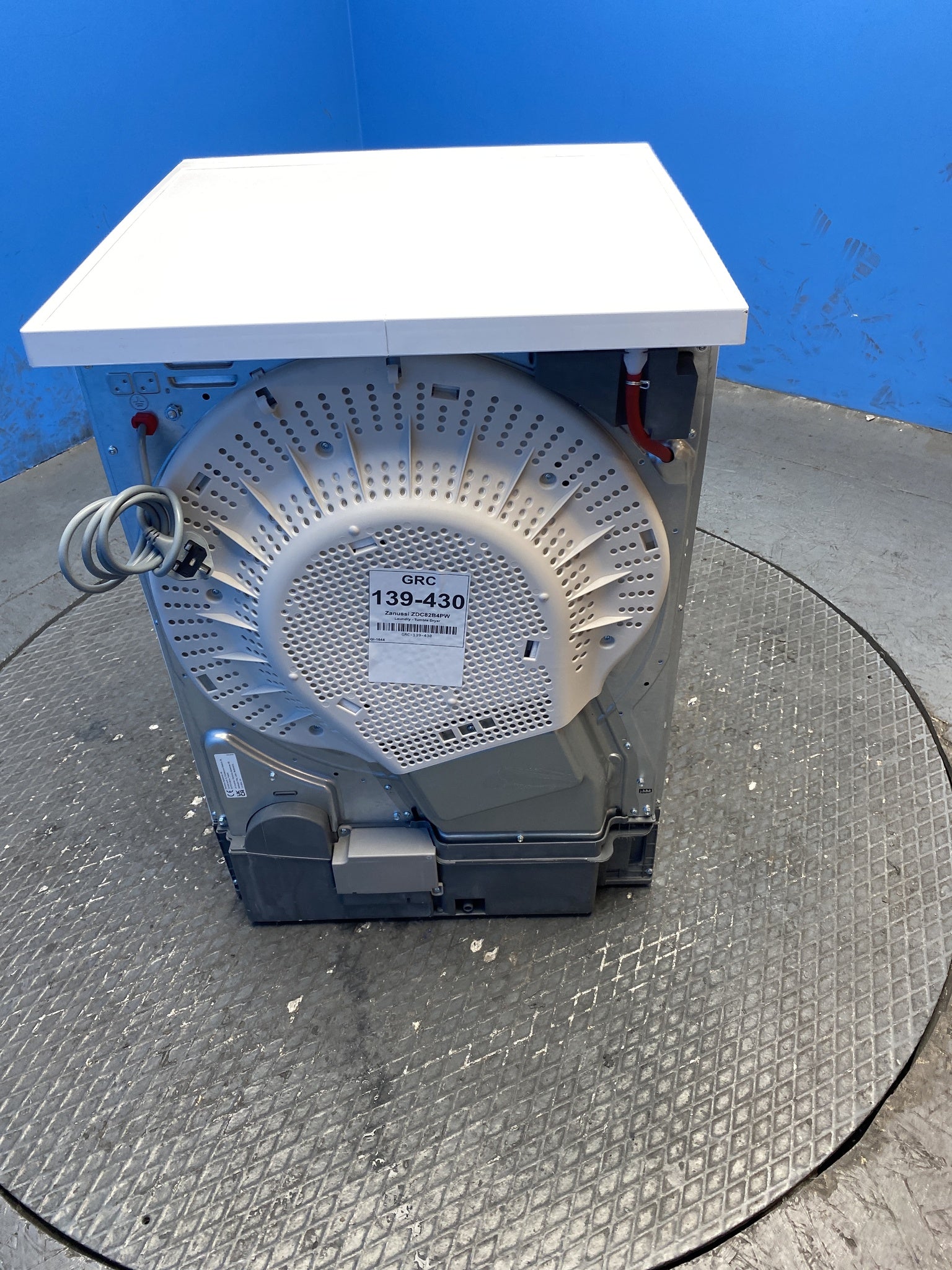 Zanussi ZDC82B4PW 8kg Condenser Tumble Dryer