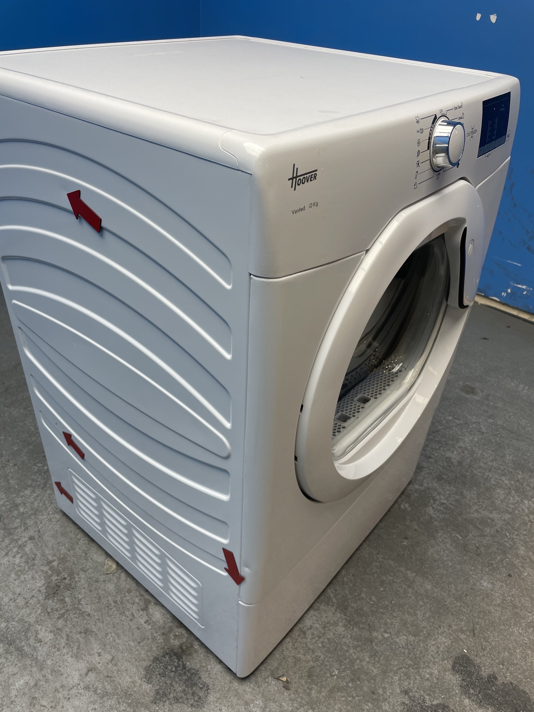 #GRC-157-678 - Hoover HLE V10DG-80 10kg Vented Tumble Dryer