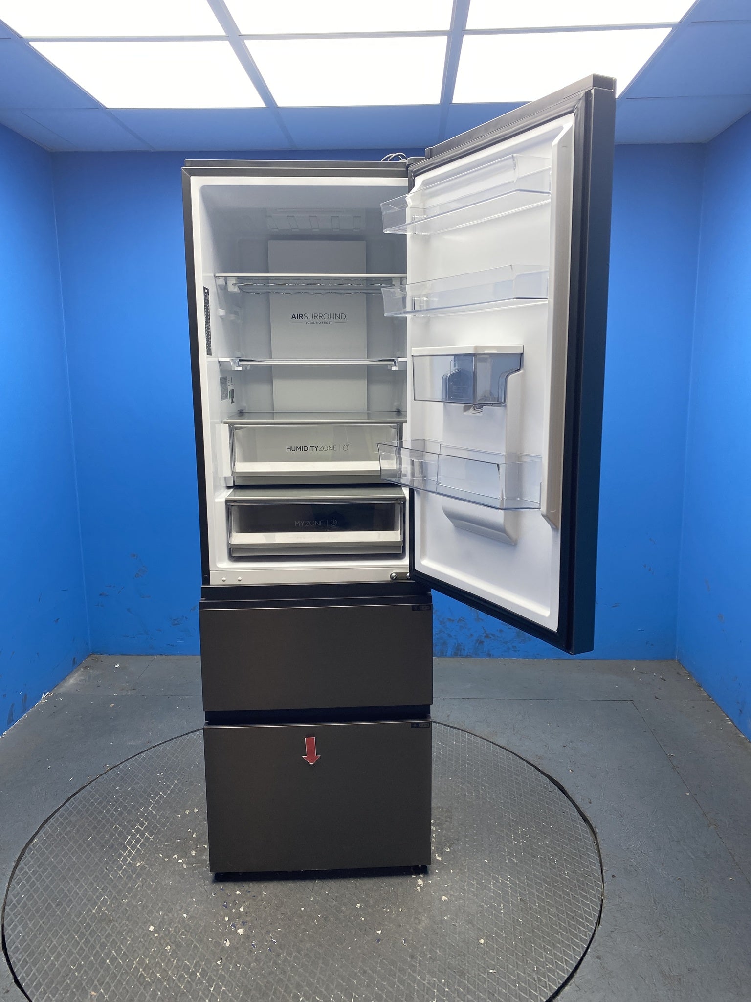 Haier HTW5618EWMP 357L Series 5 60cm 3D No Frost Fridge Freezer