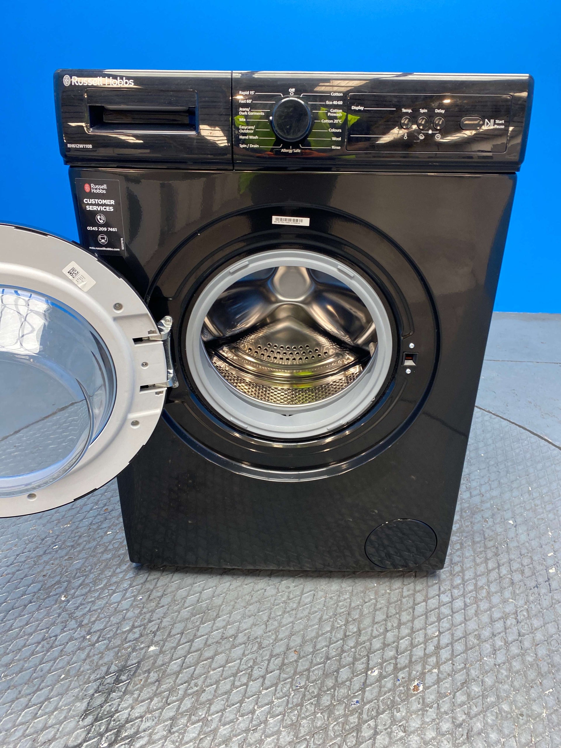 Russell Hobbs 10 Series RH612W110B 6kg 1200 Spin Washing Machine