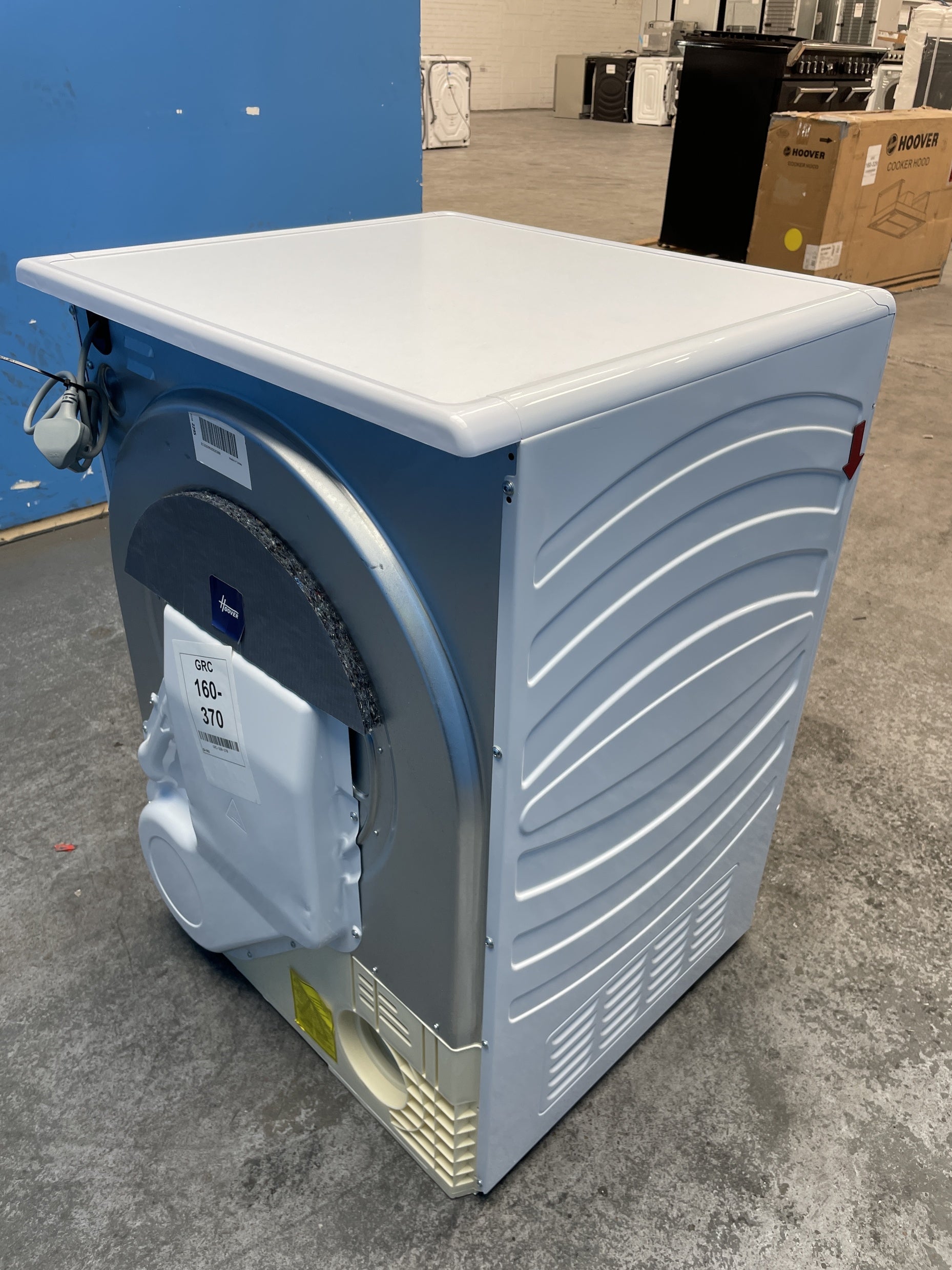 #GRC-160-370 - Hoover HLE V10DG-80 10kg Vented Tumble Dryer