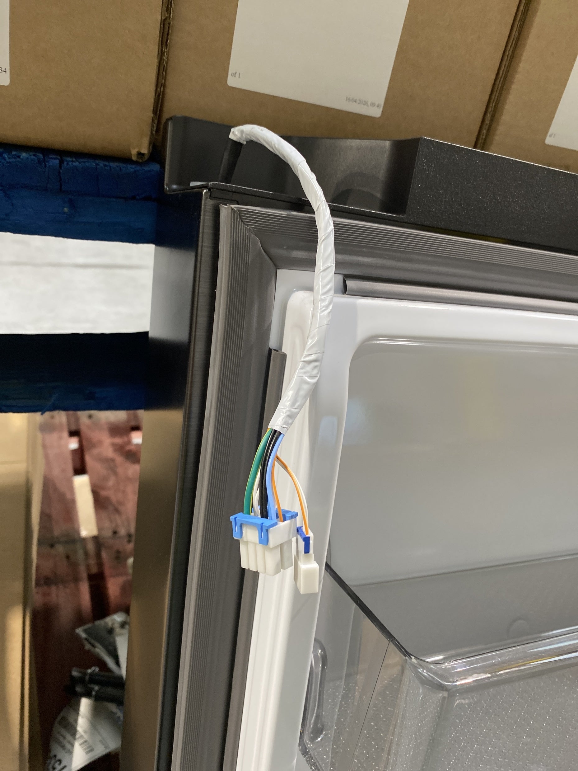 #GRC-158-323 - Samsung RS90F66BEFEU Fridge Freezer Door