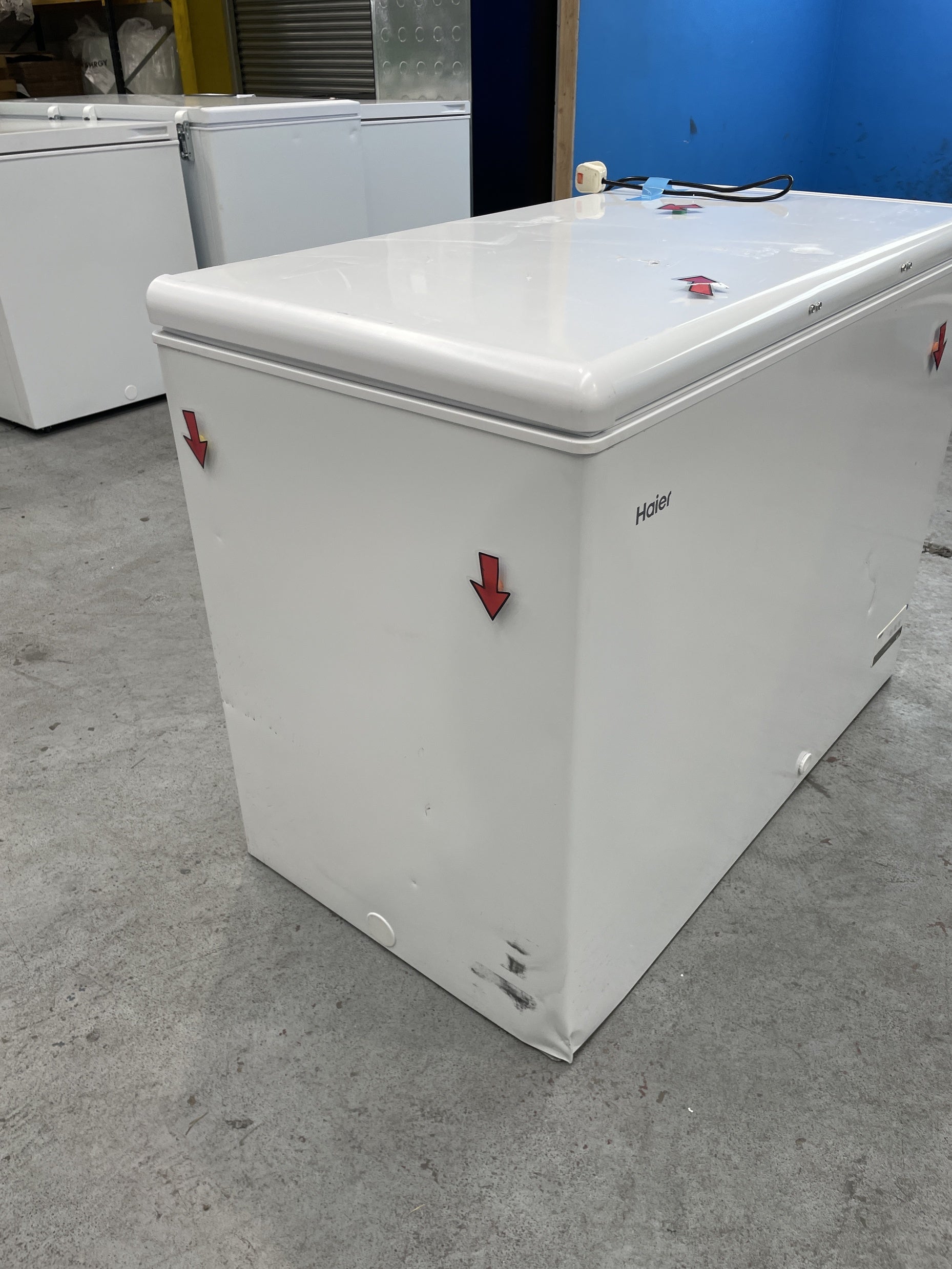 #GRC-156-222 - Haier HCE301E 300 Litre E Class Chest Freezer