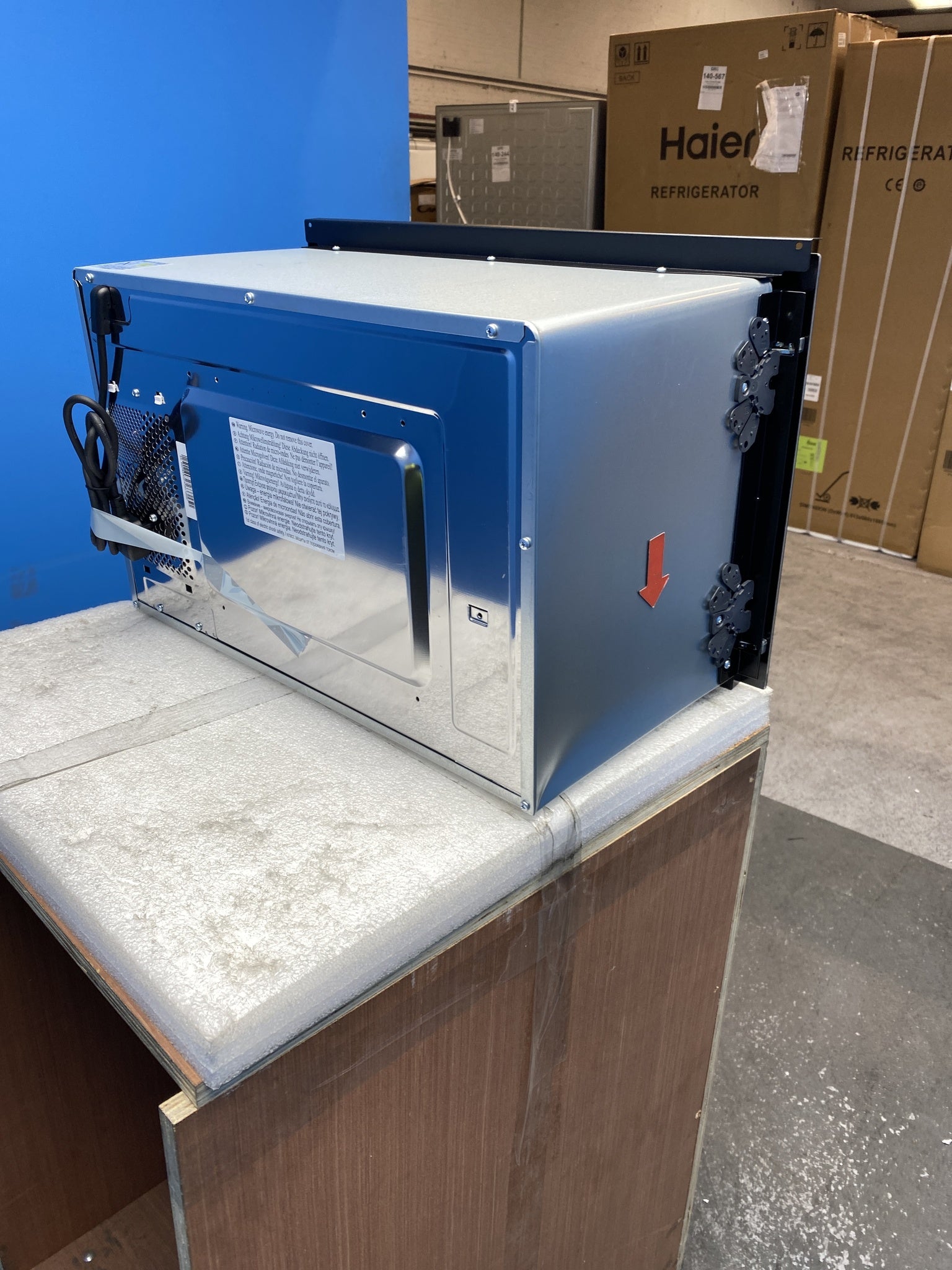 Hoover HMG20C5SB-80 20L Built-In Combination Microwave and Grill