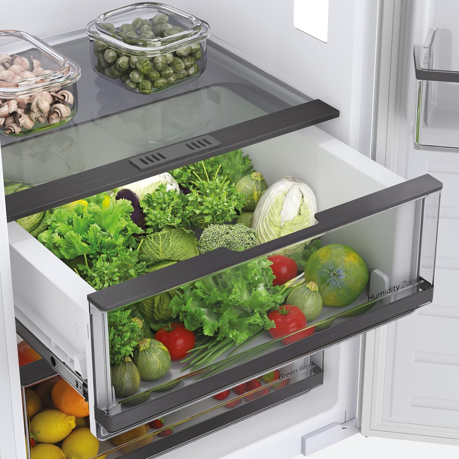 Haier HAMS518EWK Integrated 316L Tall Larder Fridge – Renew 2 U