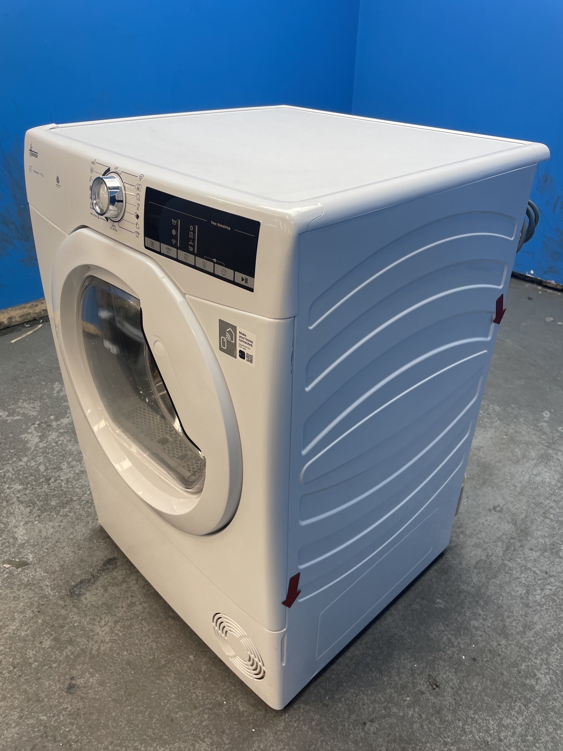 #GRC-158-618 - Hoover HLEC9TE 9kg Condenser Tumble Dryer