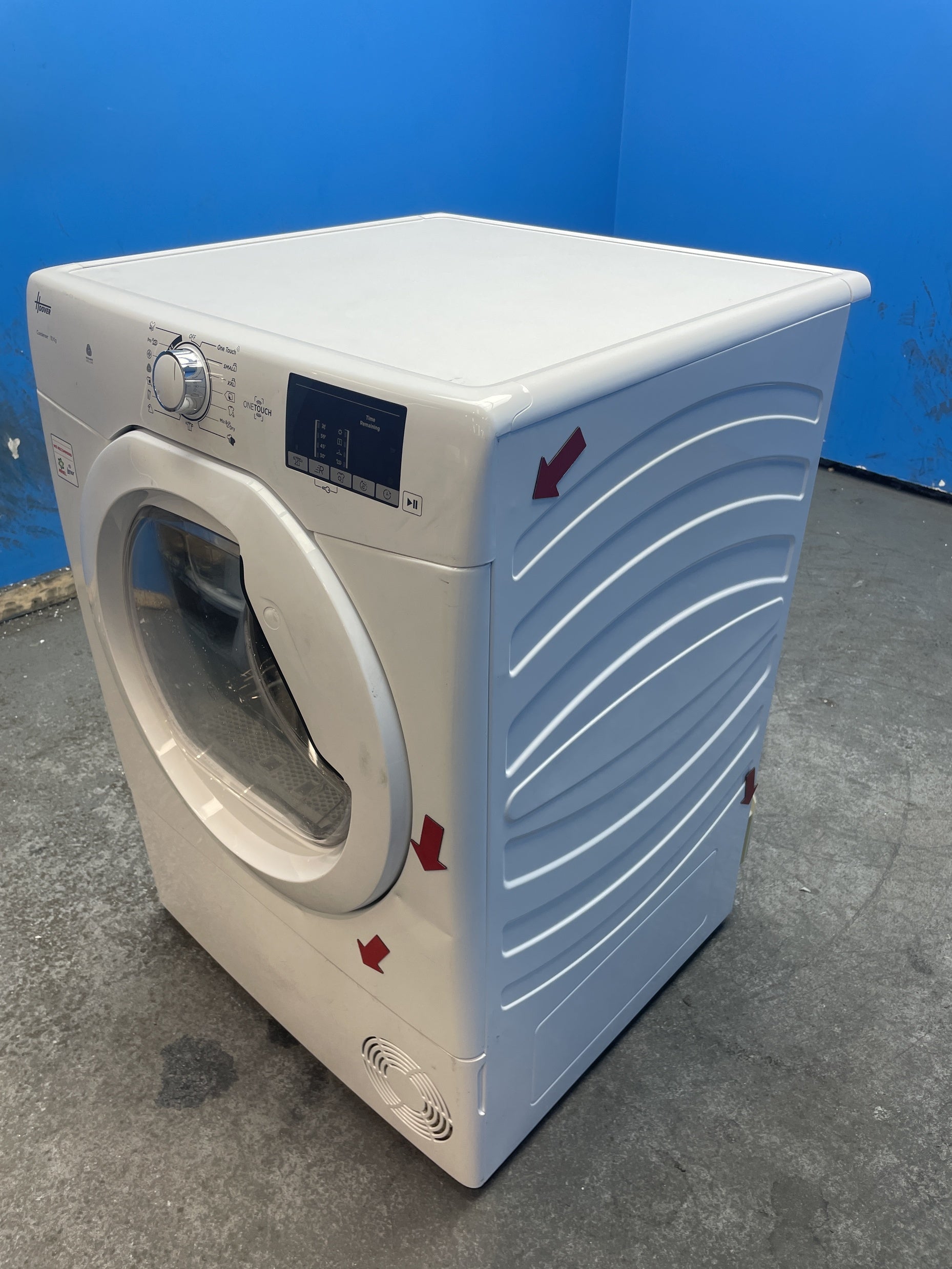 #GRC-162-663 - Hoover H-DRY 300 HLE C10DE-80 10kg Condenser Tumble Dryer