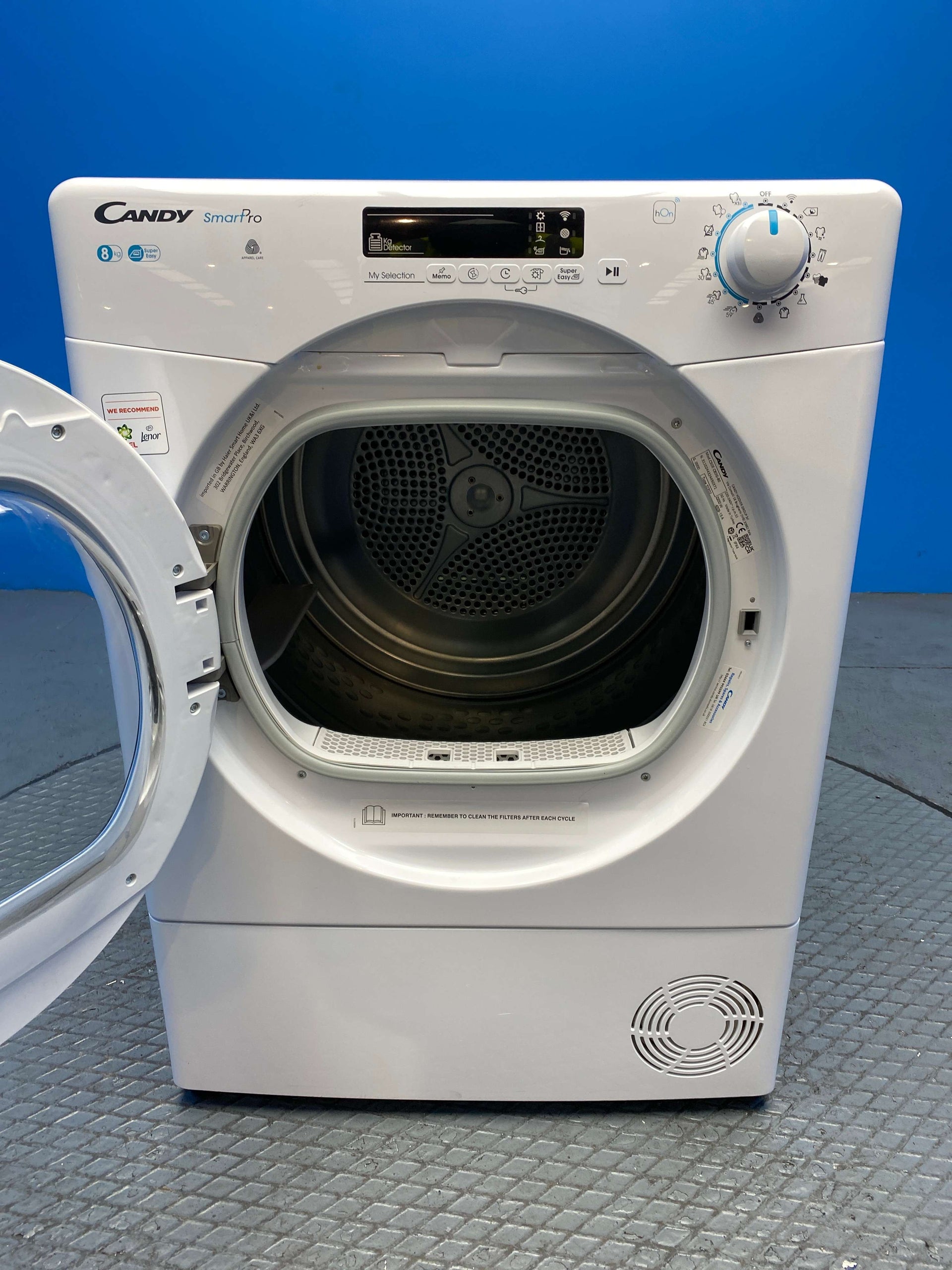 Candy CSOEC8DG 8kg Condenser Smart Tumble Dryer