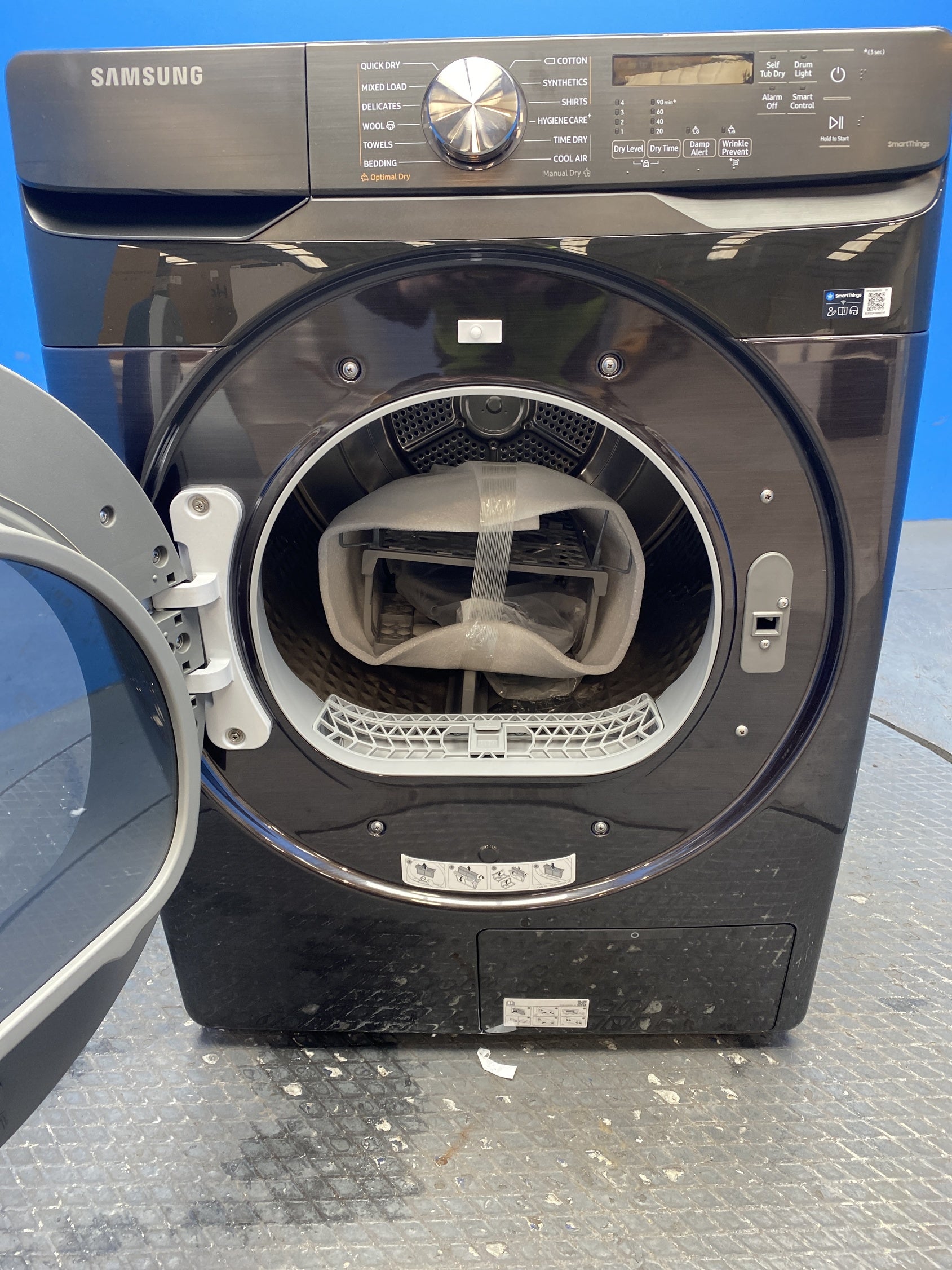 Samsung DV16T8520BV/EU 16kg Hybrid Heat Pump Tumble Dryer