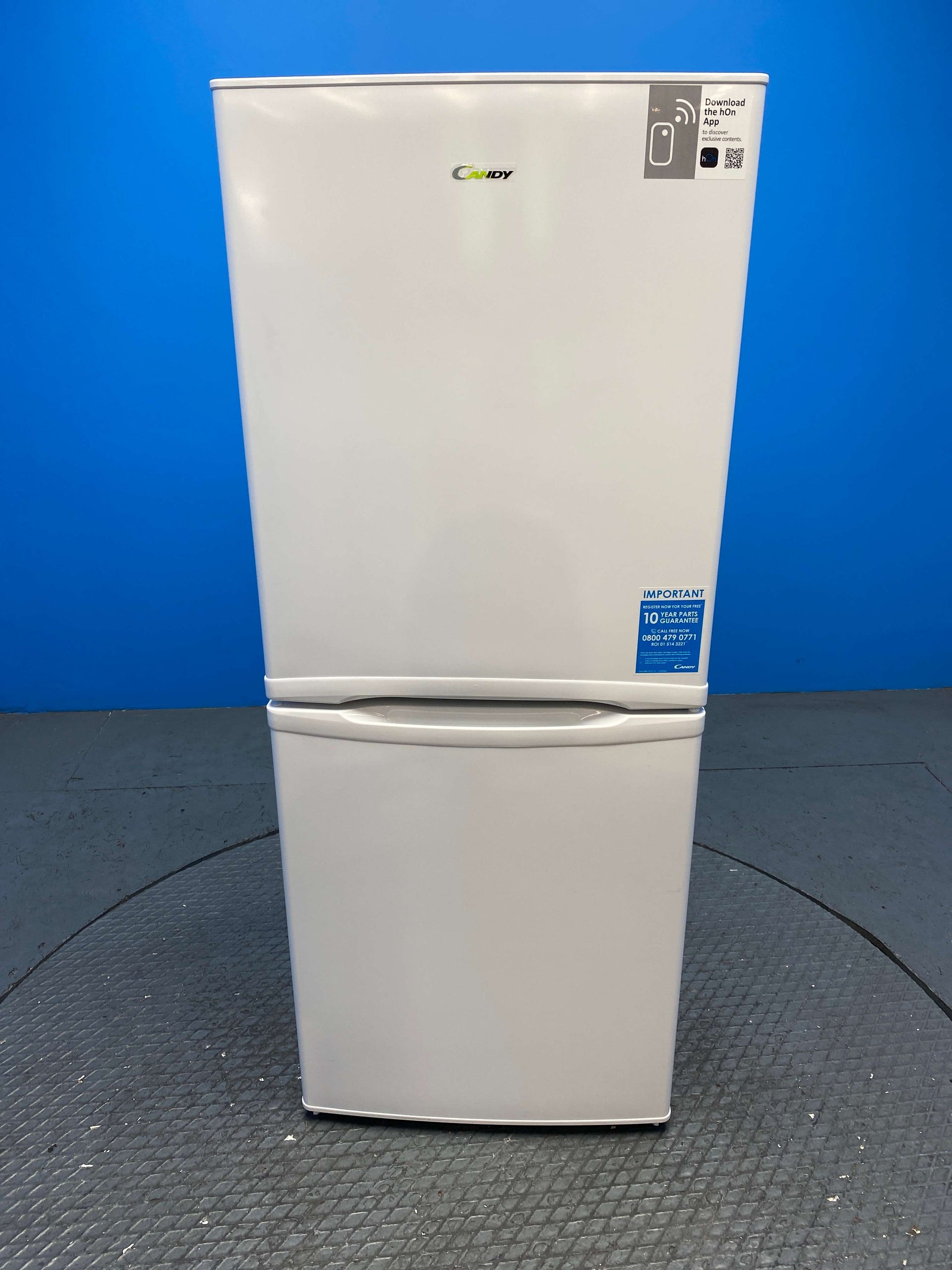Candy CCH1S513EWK 185 Litre Combi Fridge Freezer